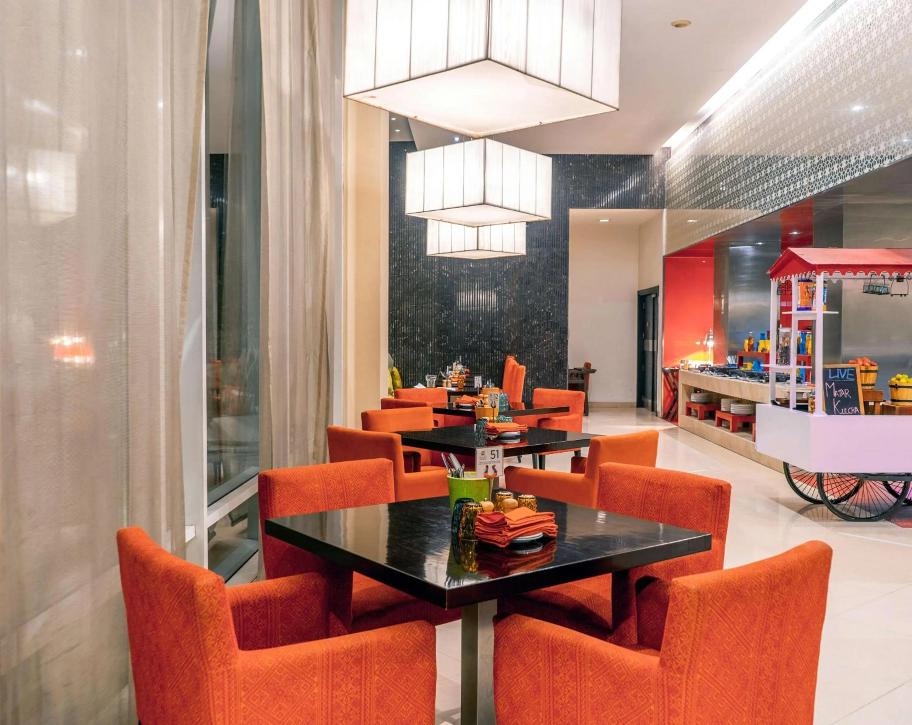 Restaurant/places to eat in Hyatt Place Gurgaon Udyog Vihar