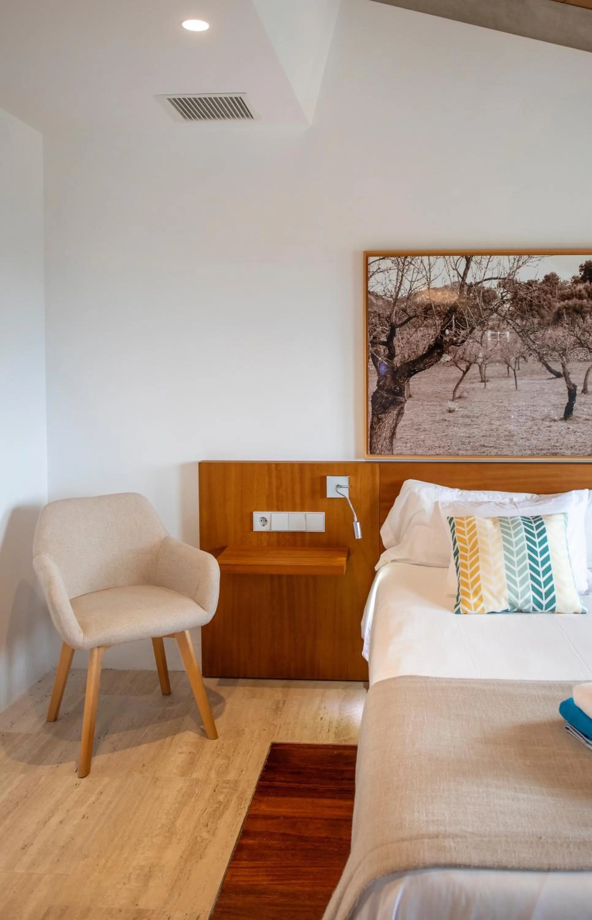 Bedroom, Bed in Can Cota Boutique - Turismo de interior