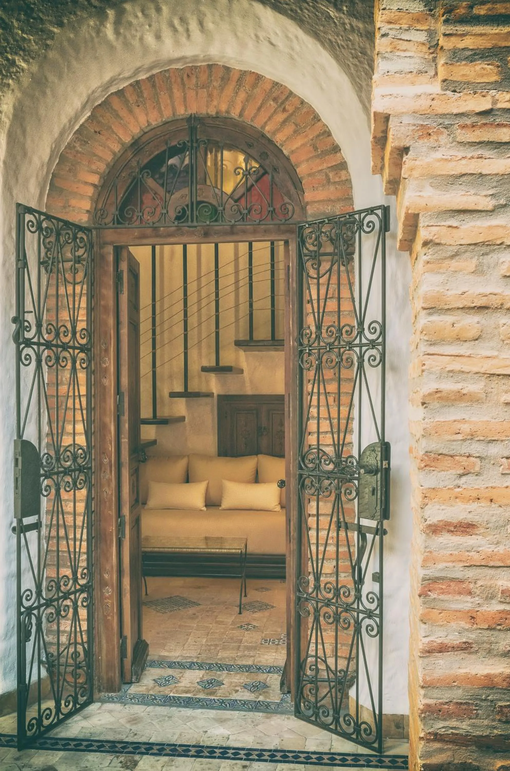 Facade/entrance in Riad Gharnata