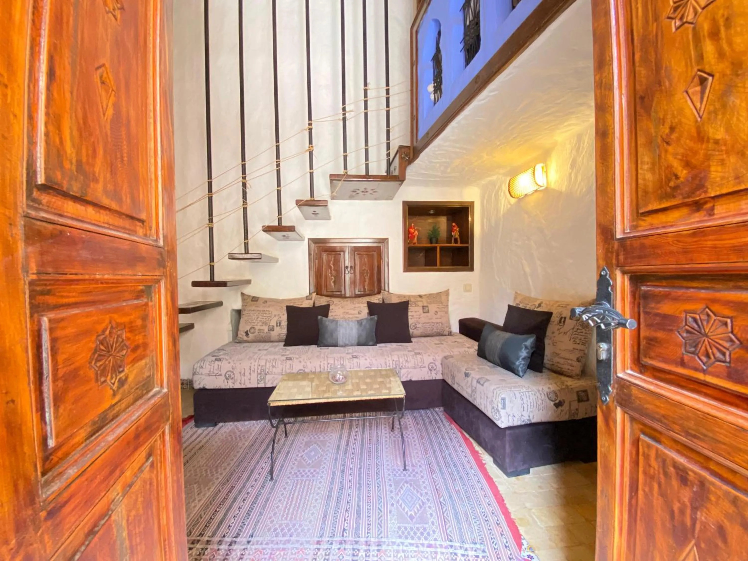 Living room in Riad Gharnata