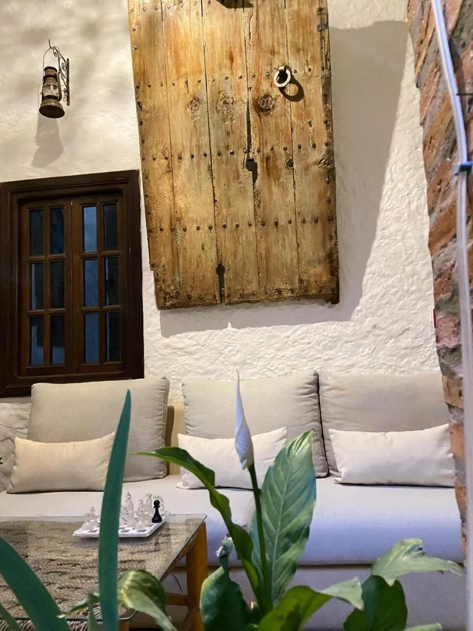 Seating area in Riad Gharnata