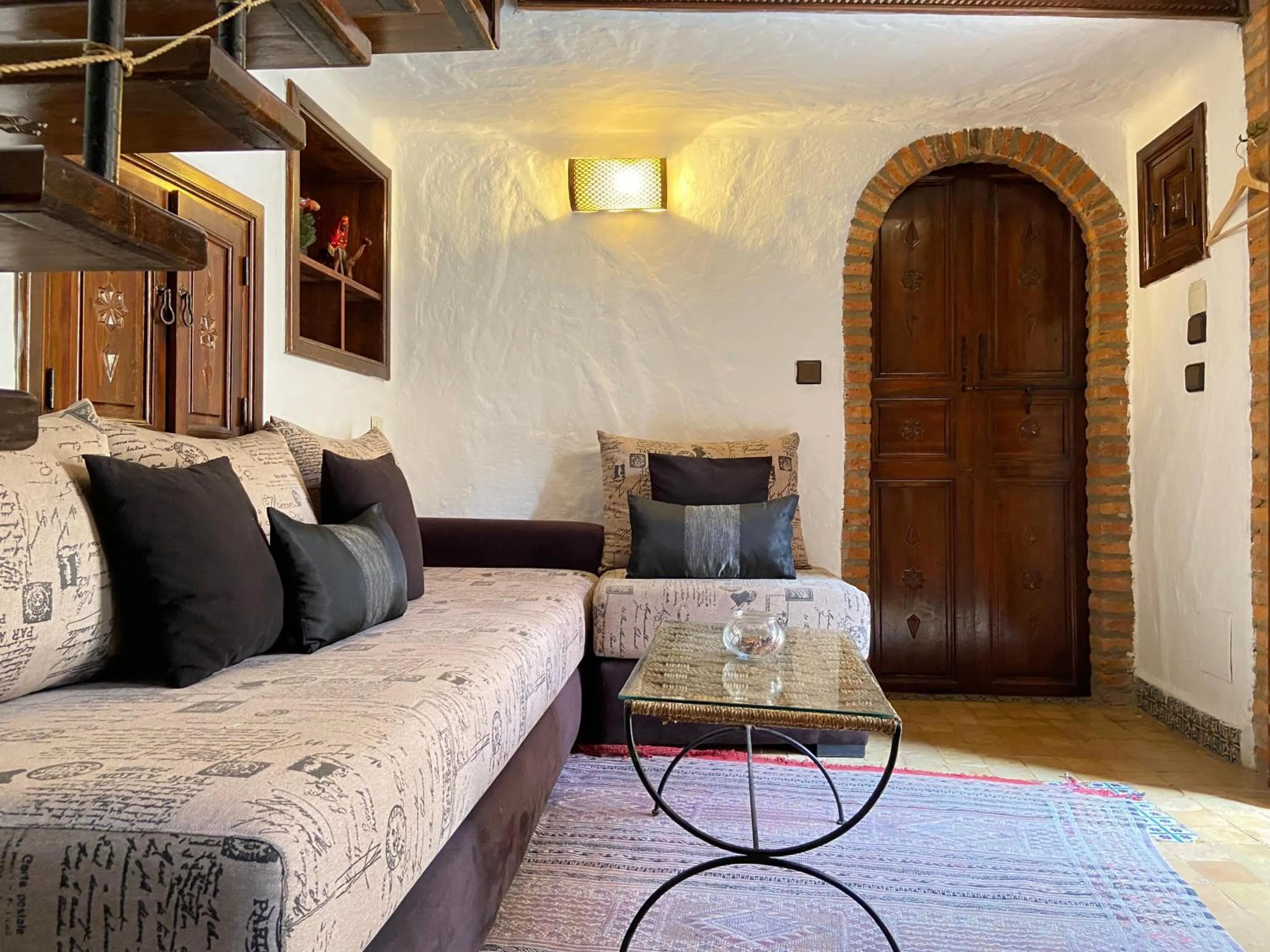 Living room in Riad Gharnata