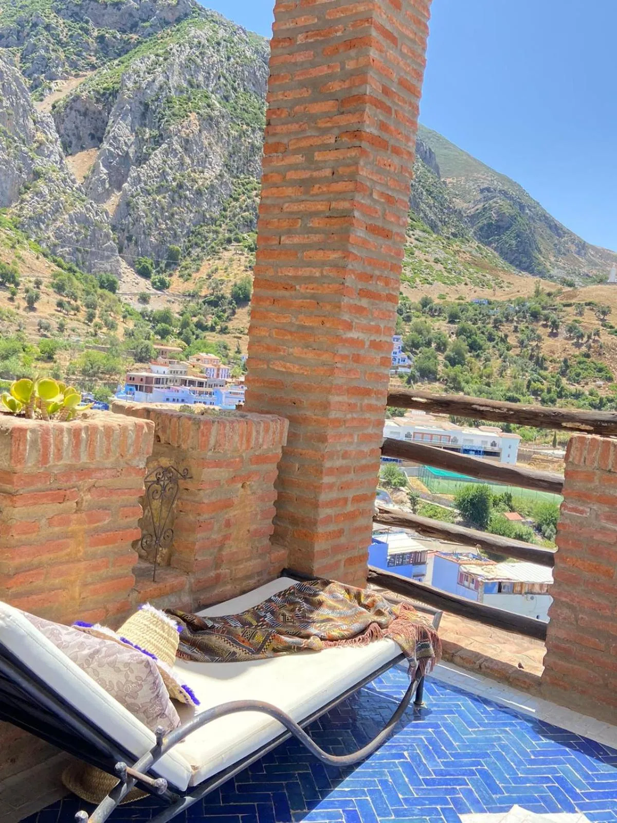 Balcony/Terrace in Riad Gharnata