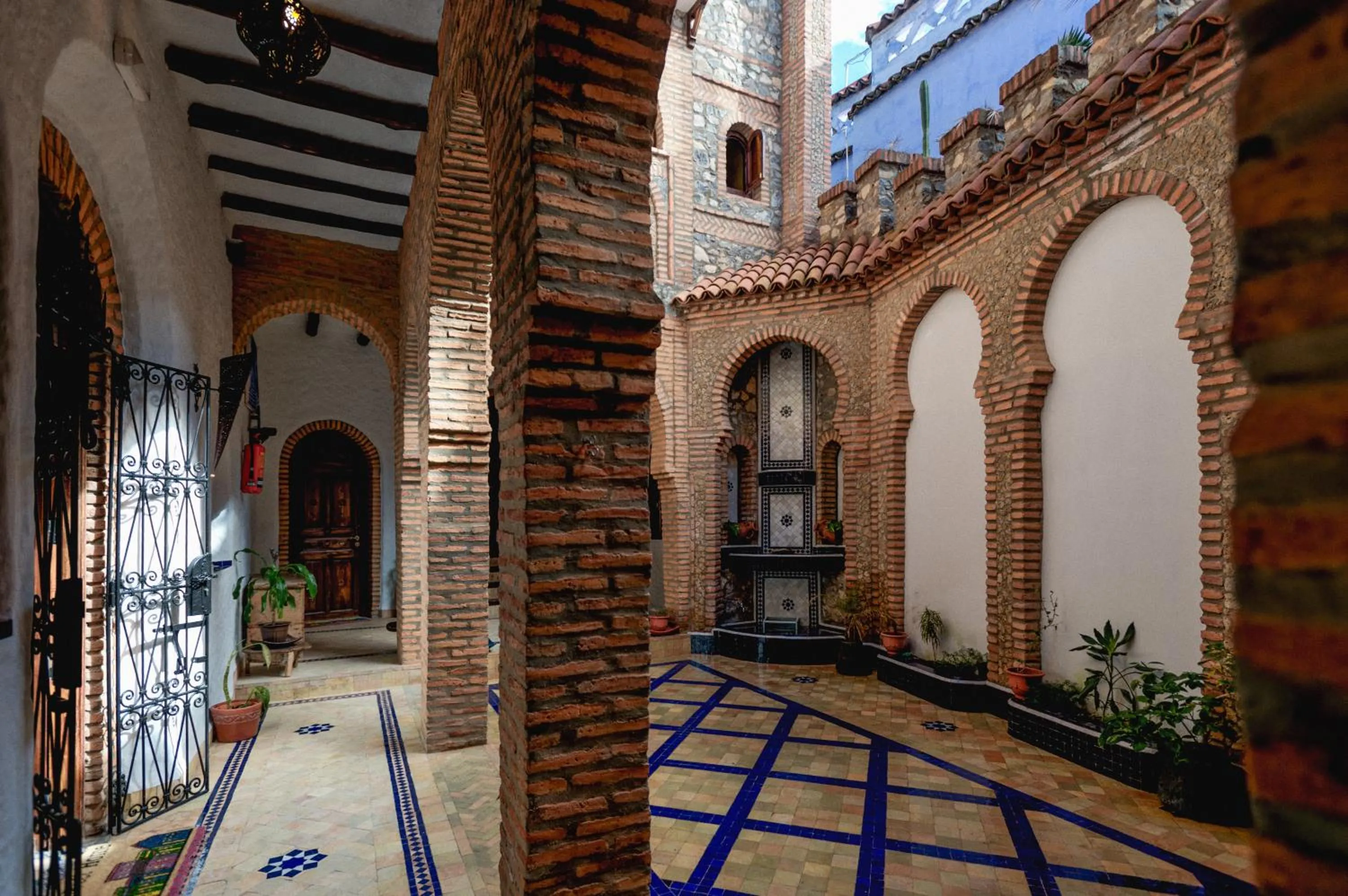 Facade/entrance in Riad Gharnata