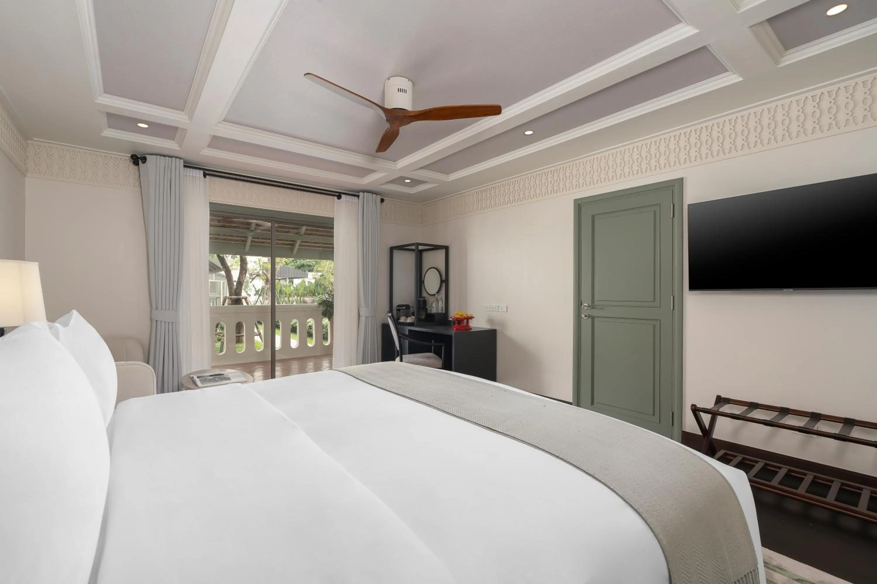 Bedroom, Bed in Souphattra Heritage Vientiane