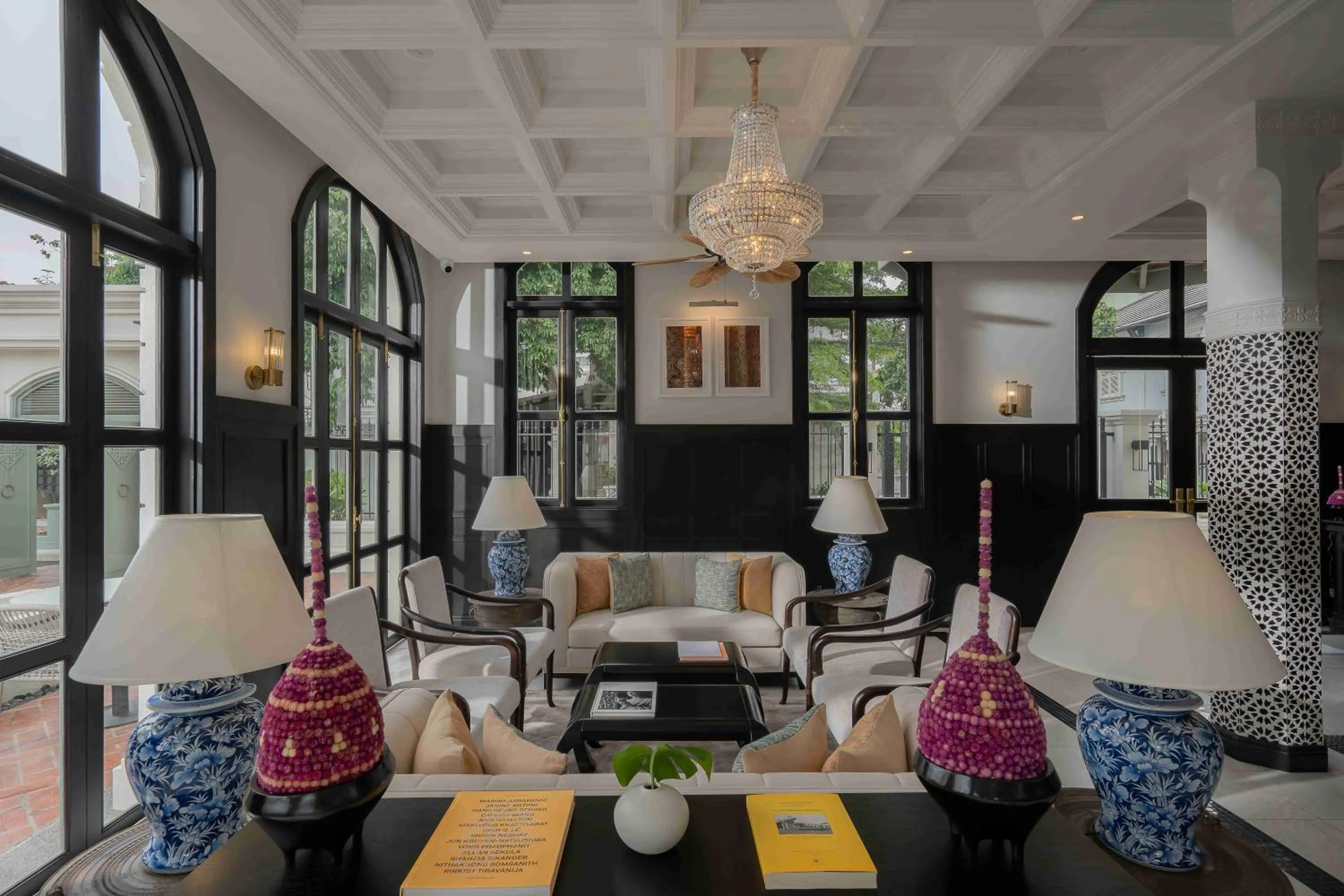 Lobby or reception in Souphattra Heritage Vientiane