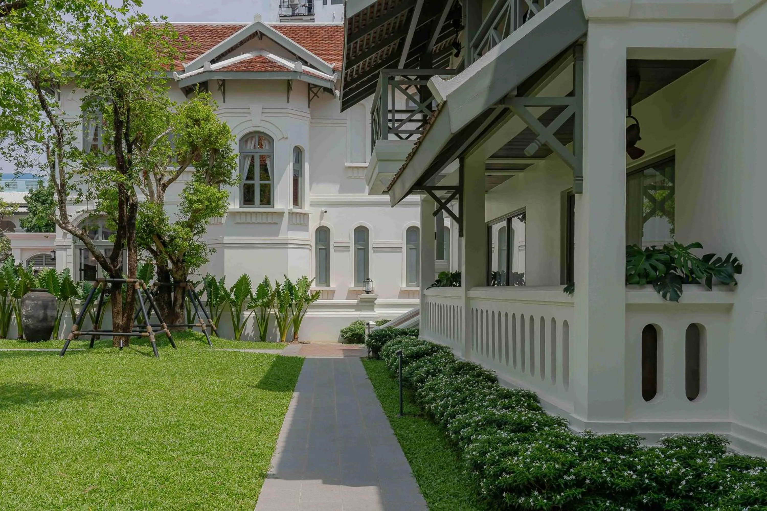 Property building in Souphattra Heritage Vientiane