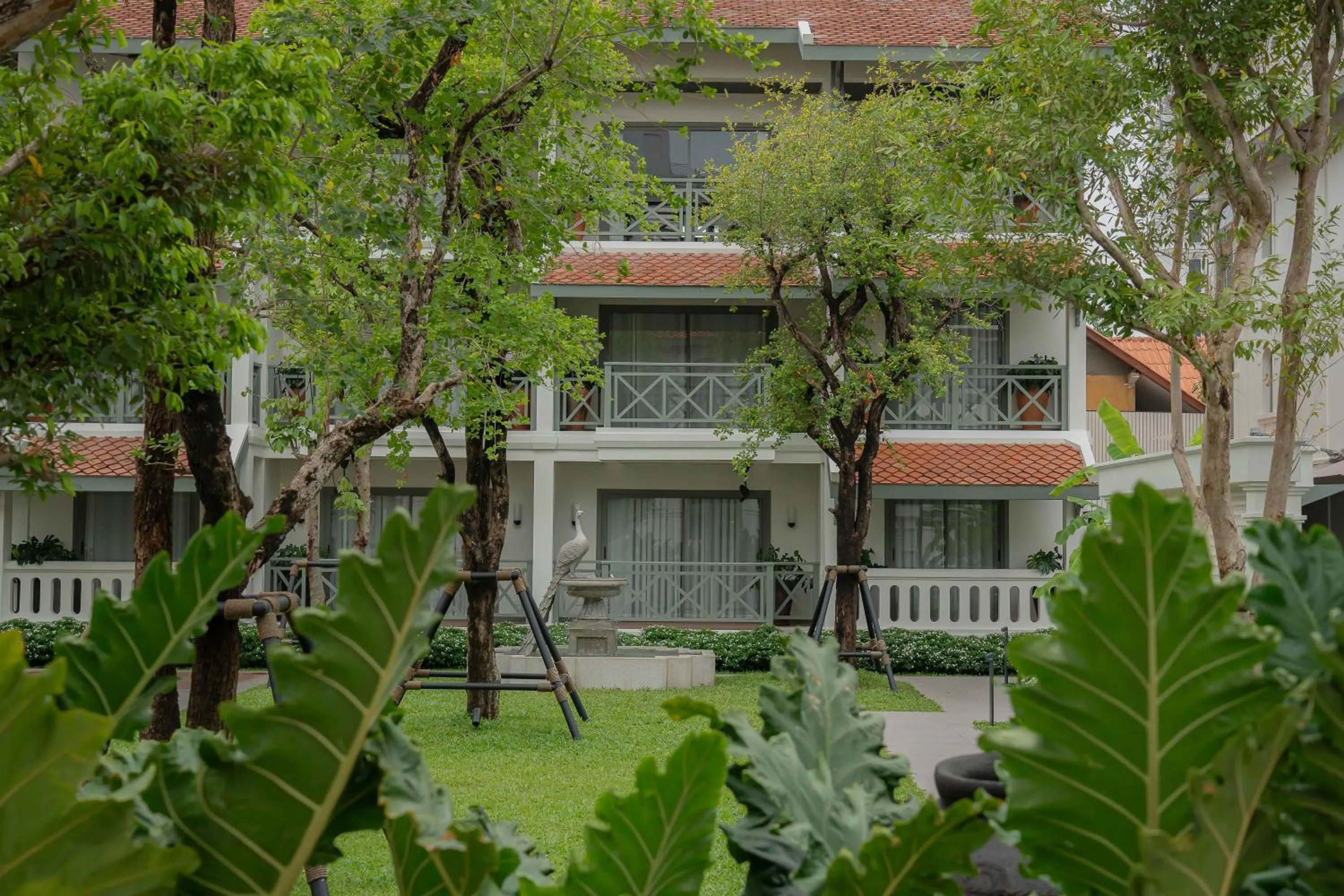 Garden in Souphattra Heritage Vientiane