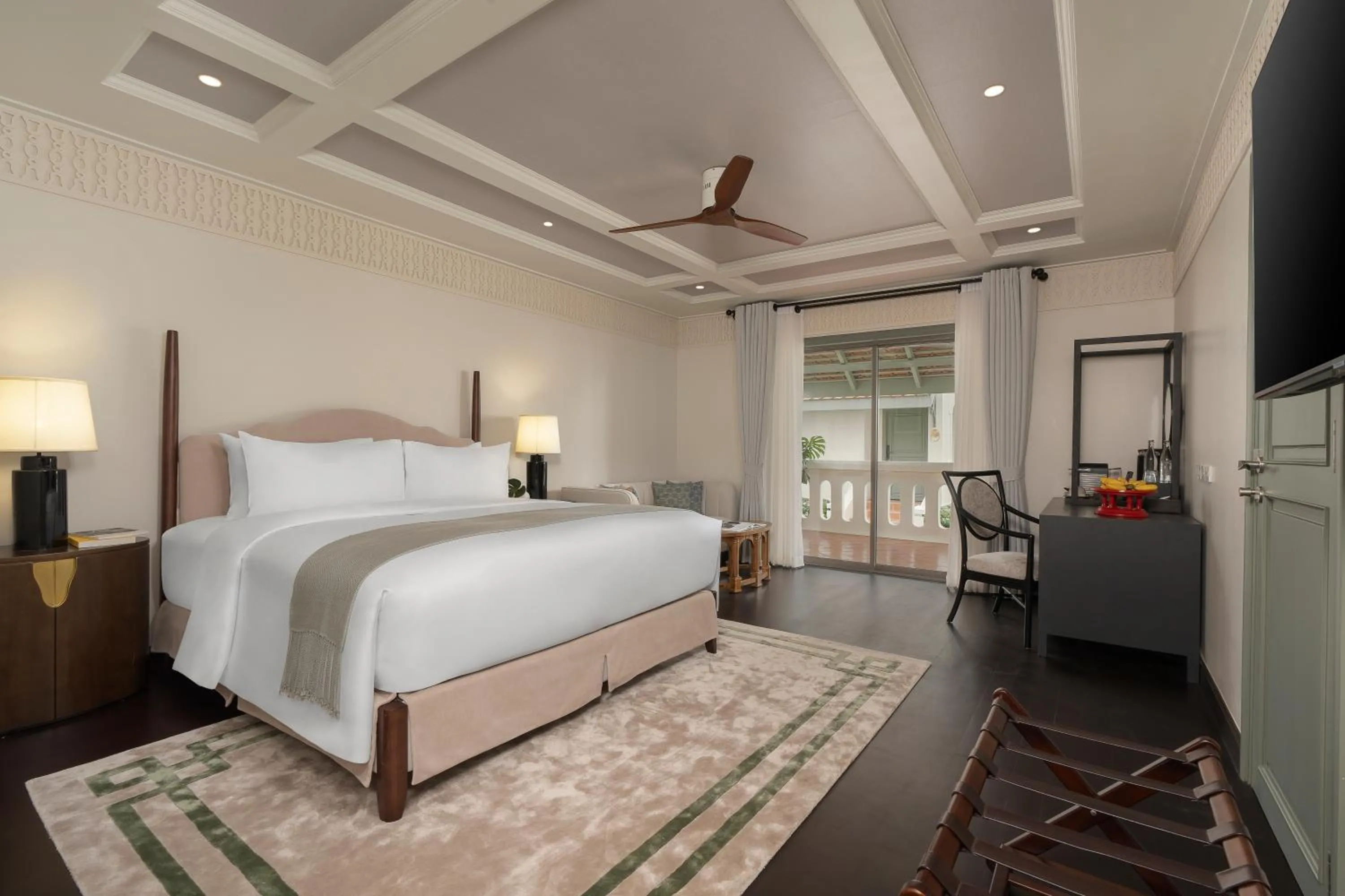 Bedroom, Bed in Souphattra Heritage Vientiane