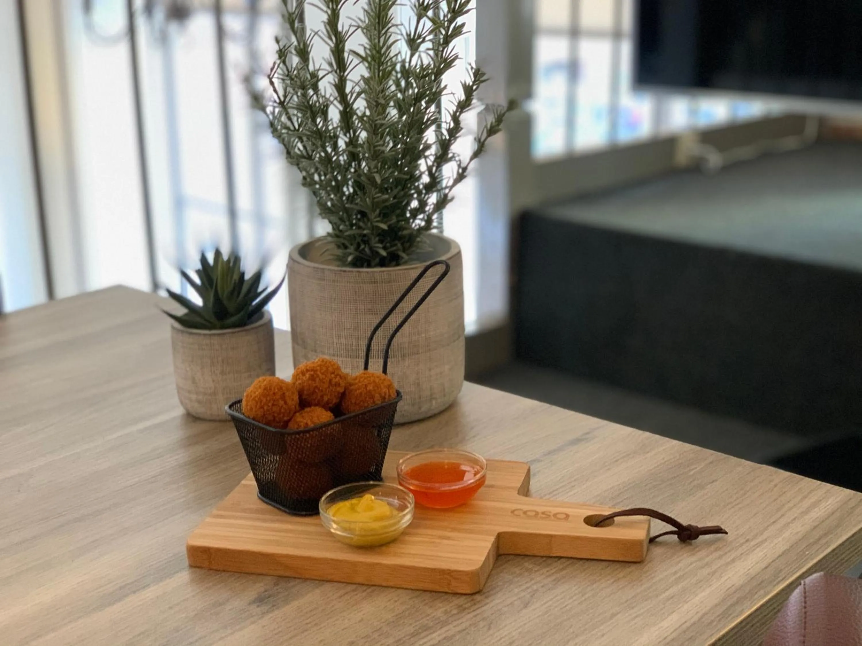 Food close-up in Hotel Grand Canal