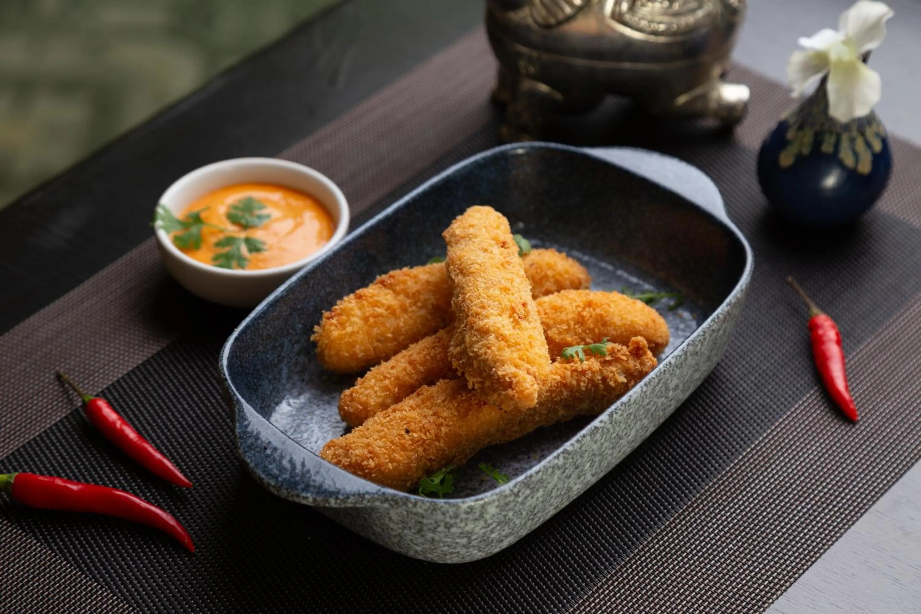 Food close-up in Caravan Hotel by EHM