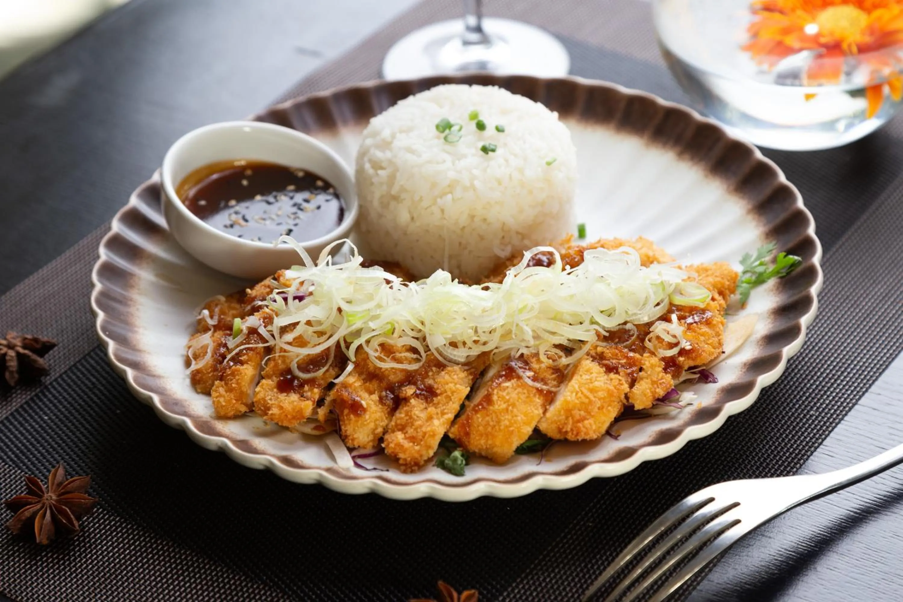 Food close-up in Caravan Hotel by EHM