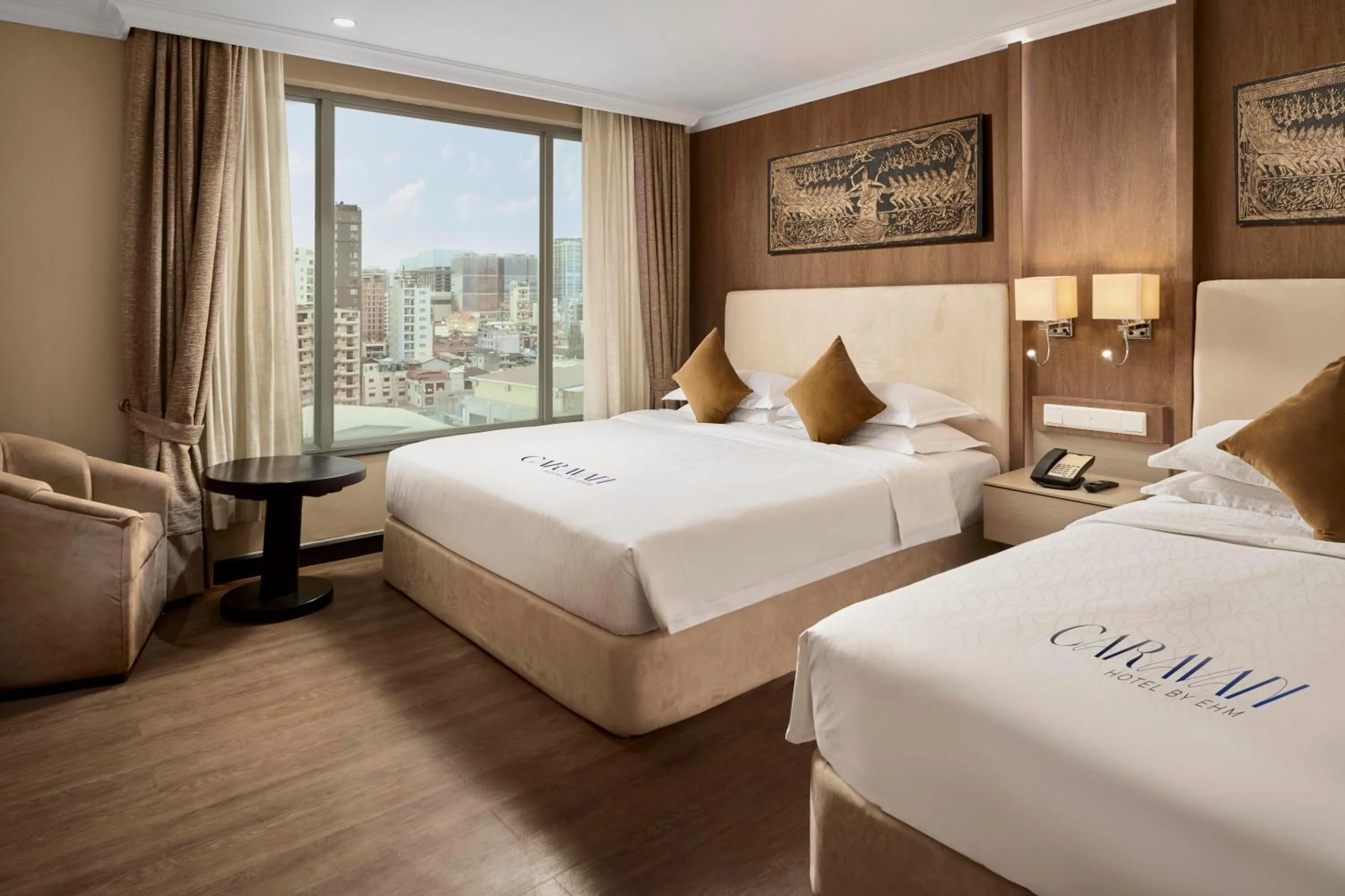 Bed in Caravan Hotel by EHM