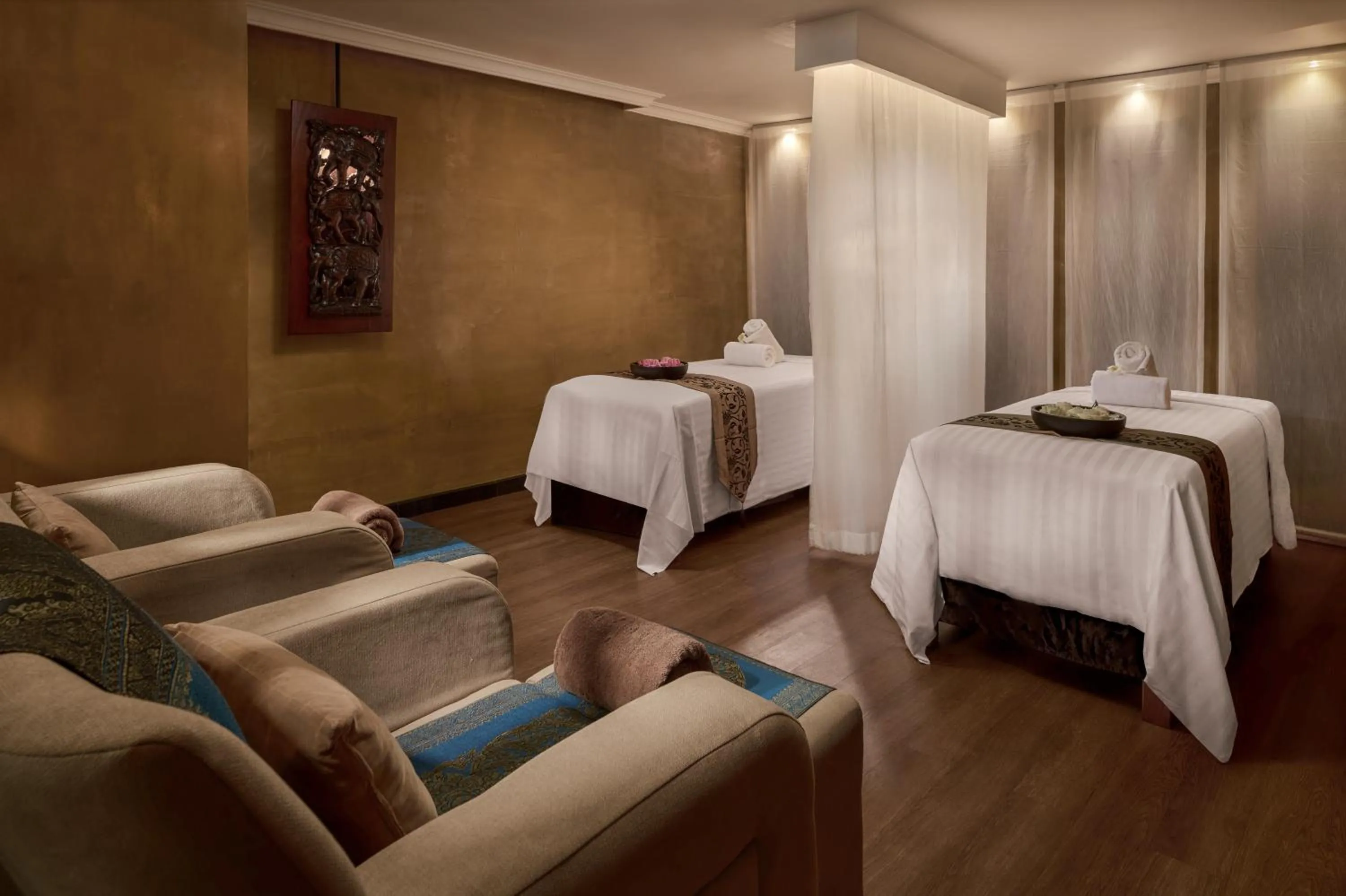 Spa and wellness centre/facilities, Bed in Caravan Hotel by EHM