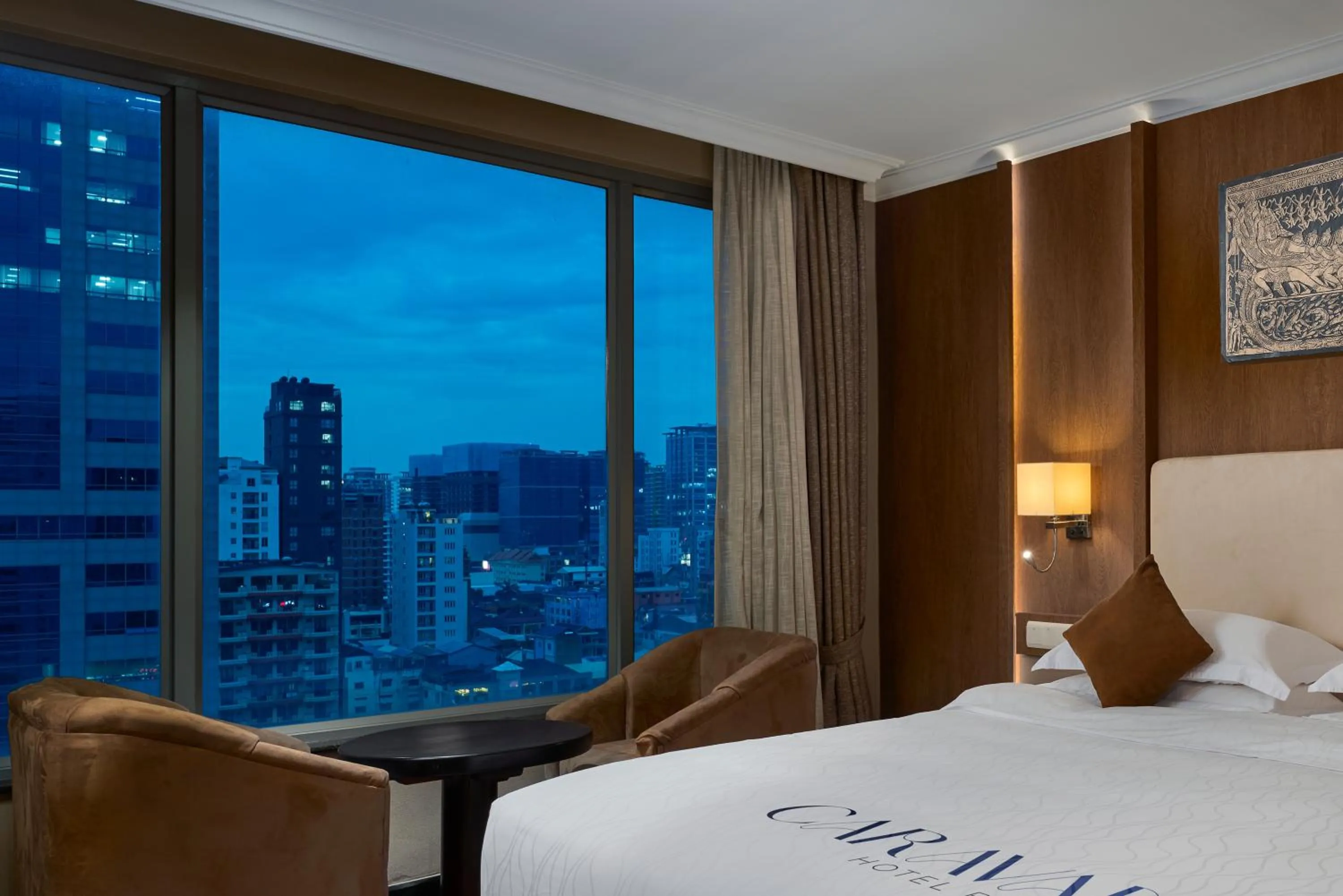 View (from property/room), Bed in Caravan Hotel by EHM