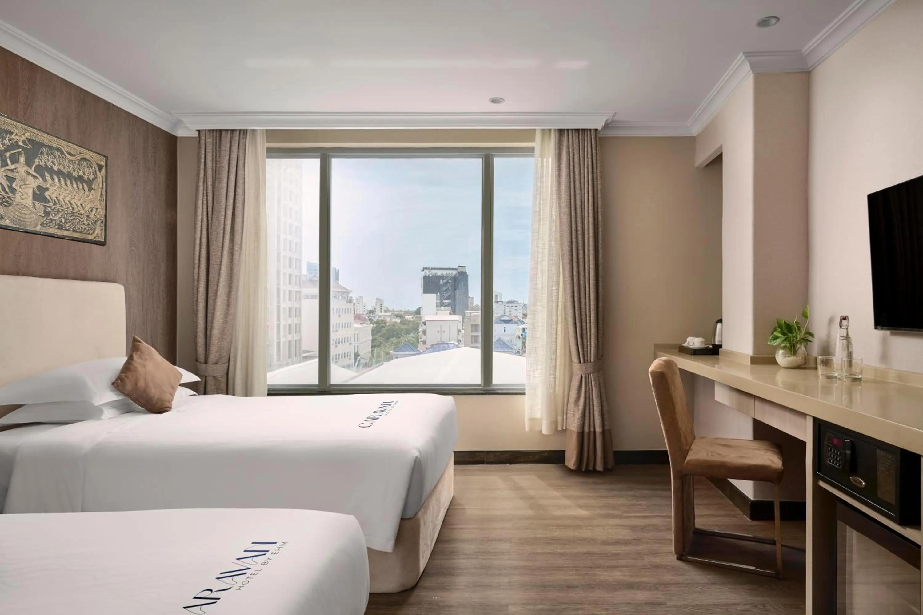 Bed in Caravan Hotel by EHM