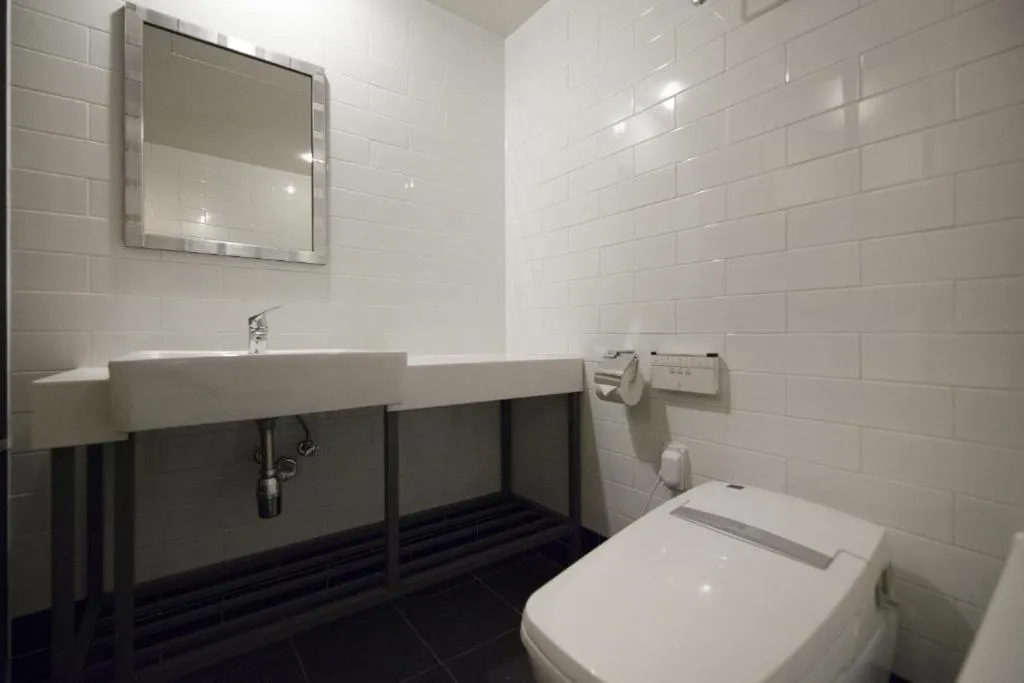 Toilet in Hotel Gray