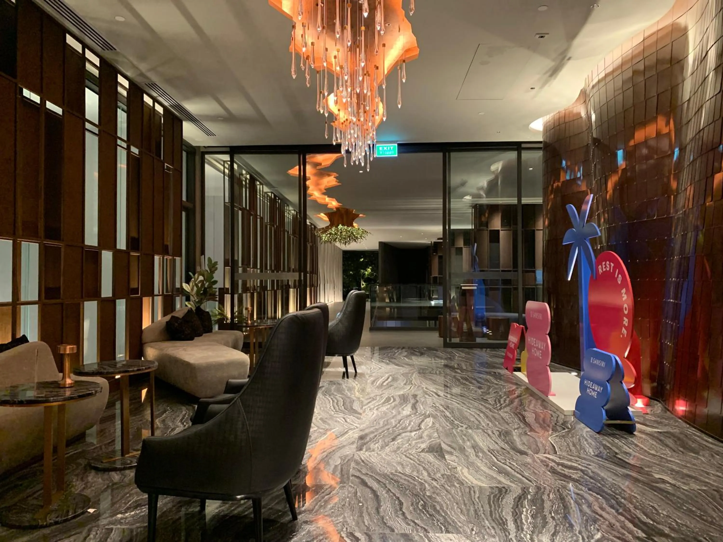 Communal lounge/ TV room in EDGE Central Pattaya