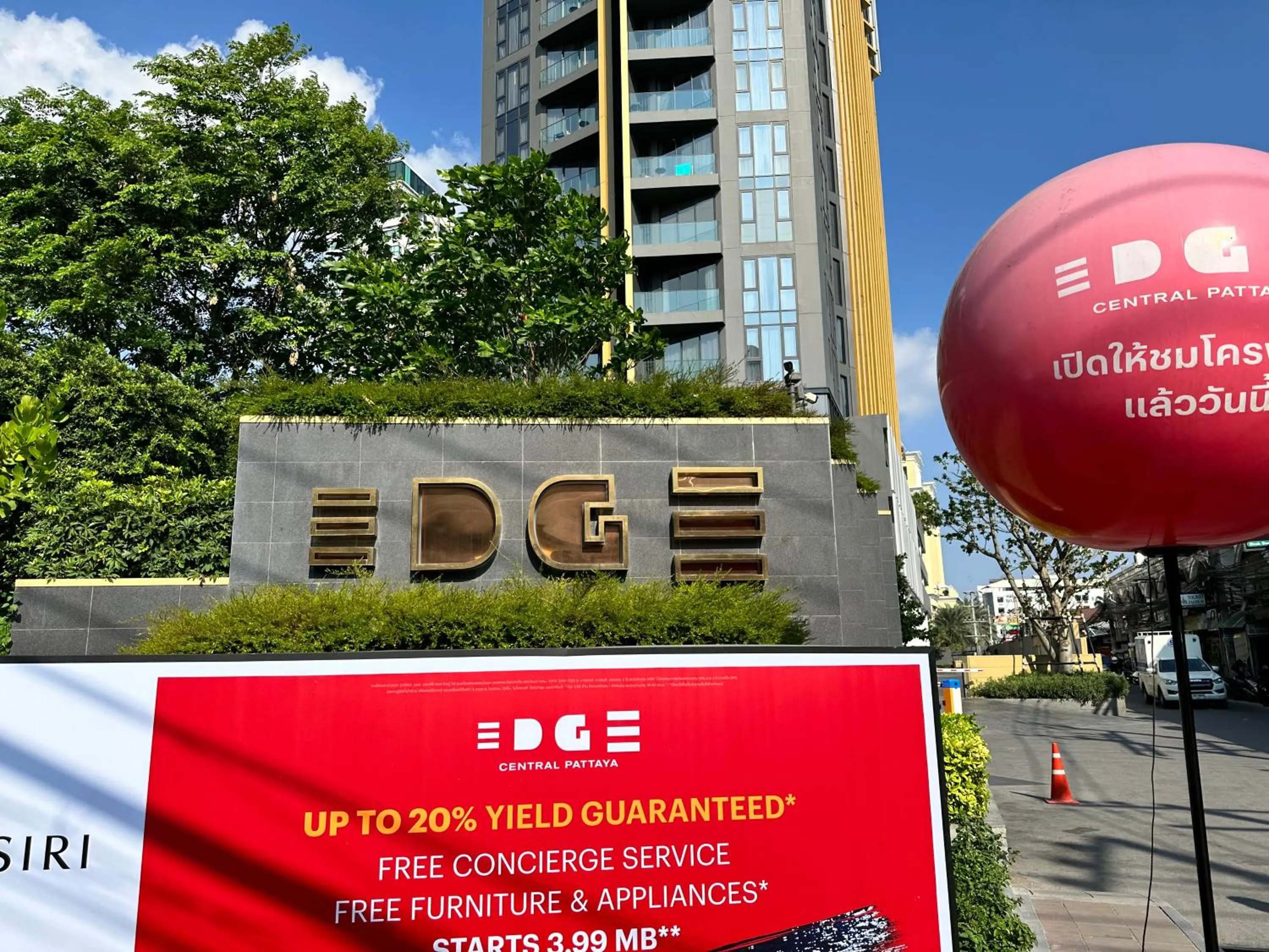 Property building in EDGE Central Pattaya