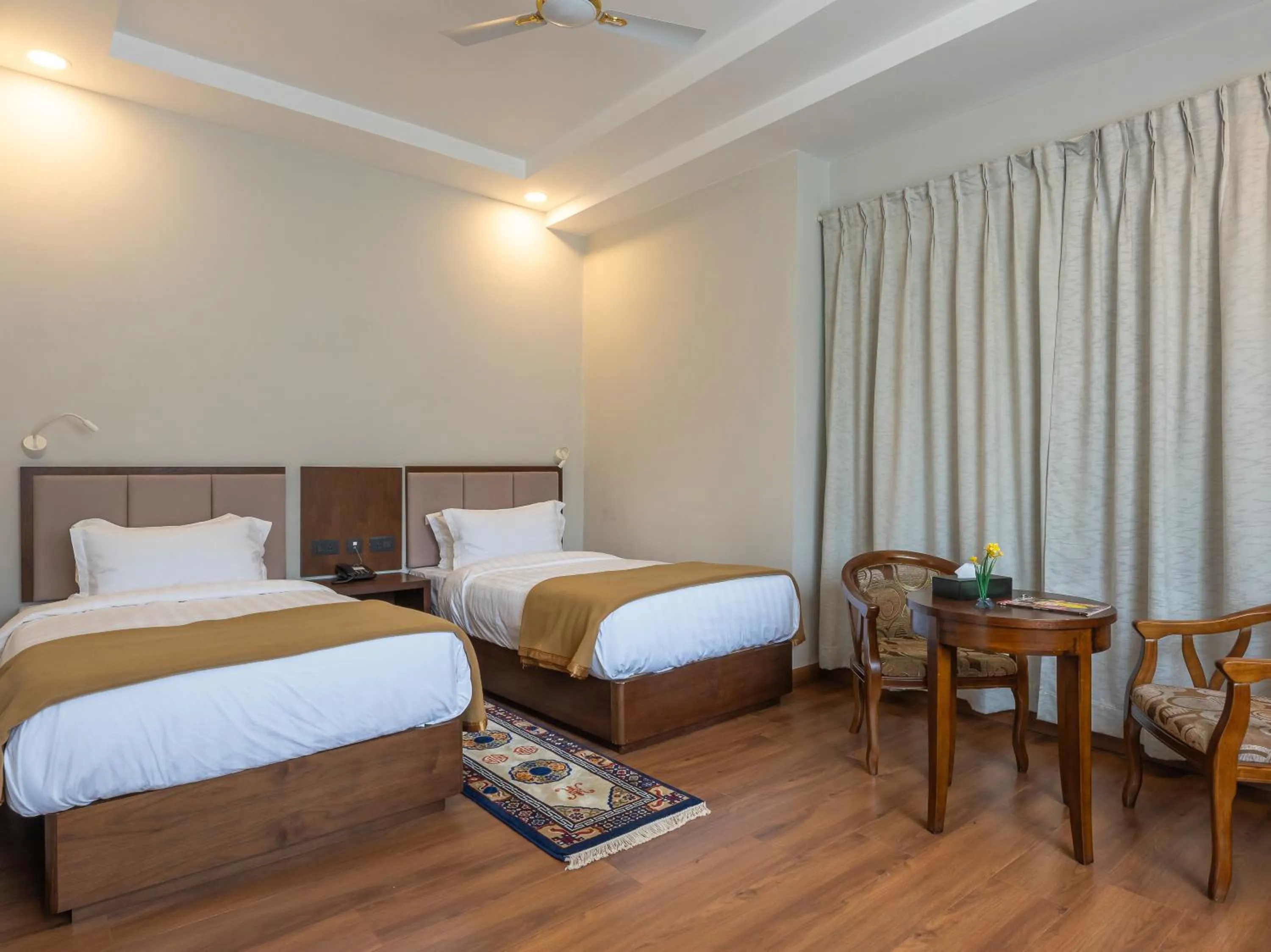Property building, Bed in Hotel Samye - Best Hotel In Thimphu