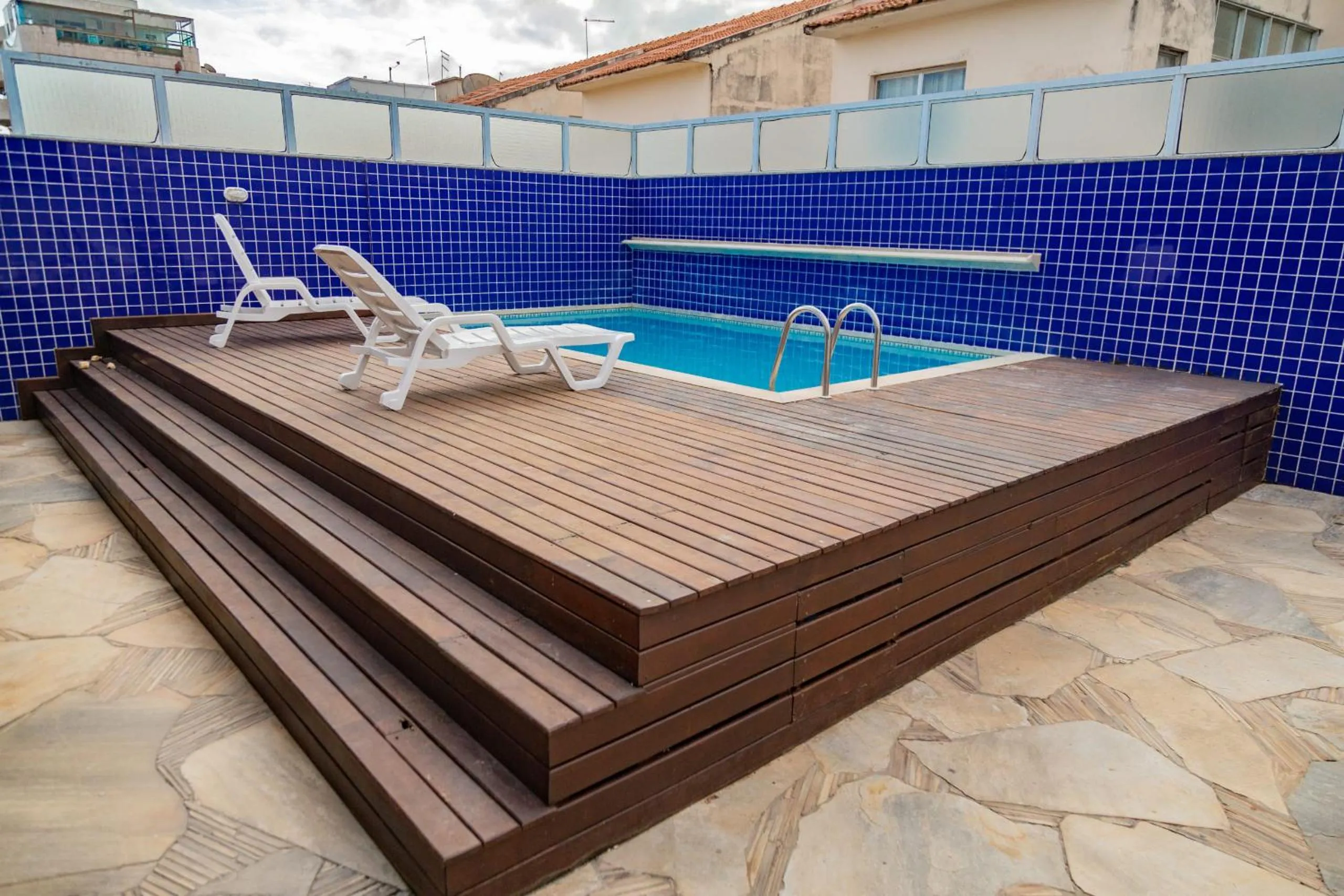 Swimming pool in Pousada Brisa do Forte