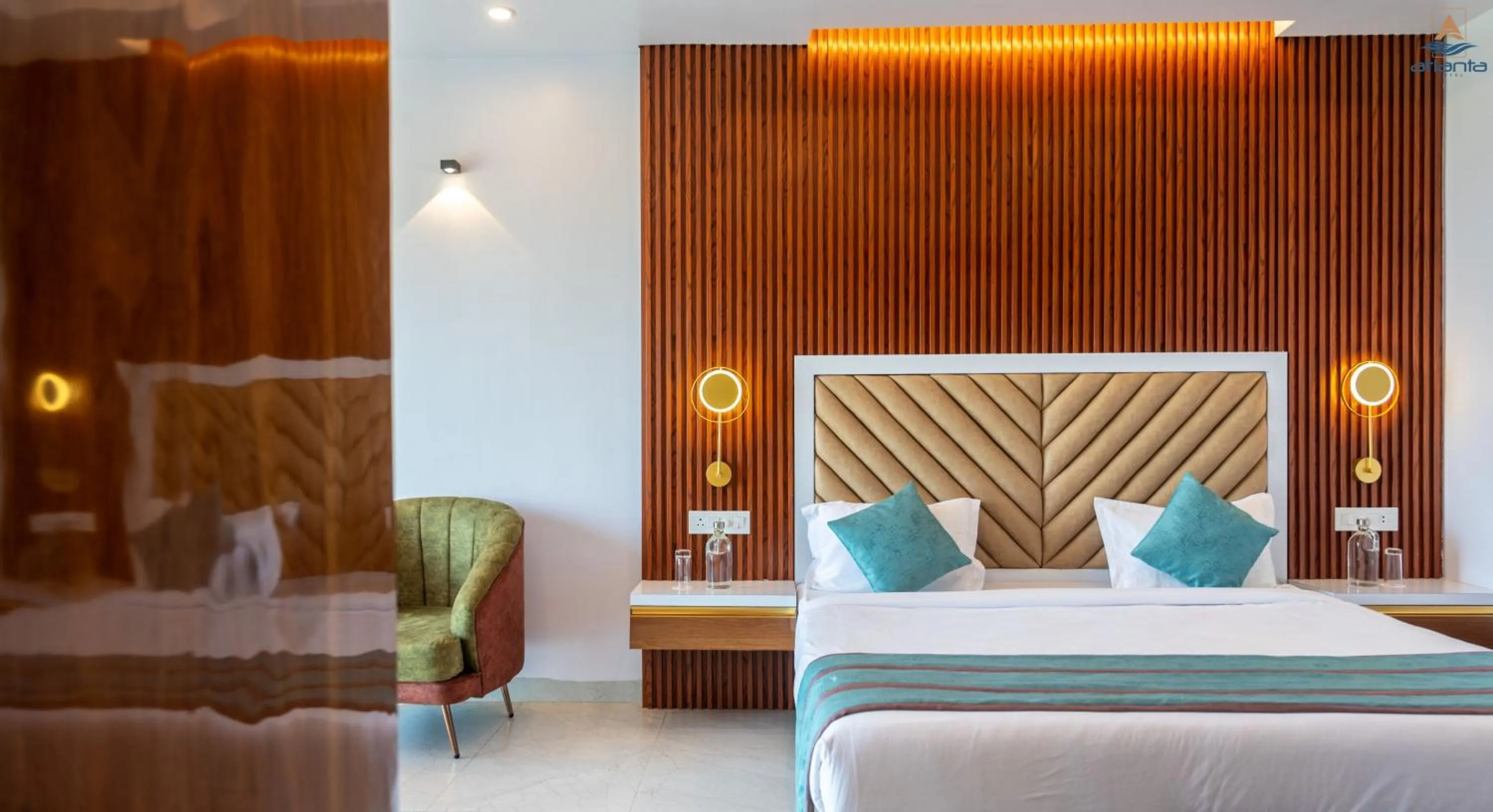 Bed in Hotel Atlanta - A Seaview Hotel