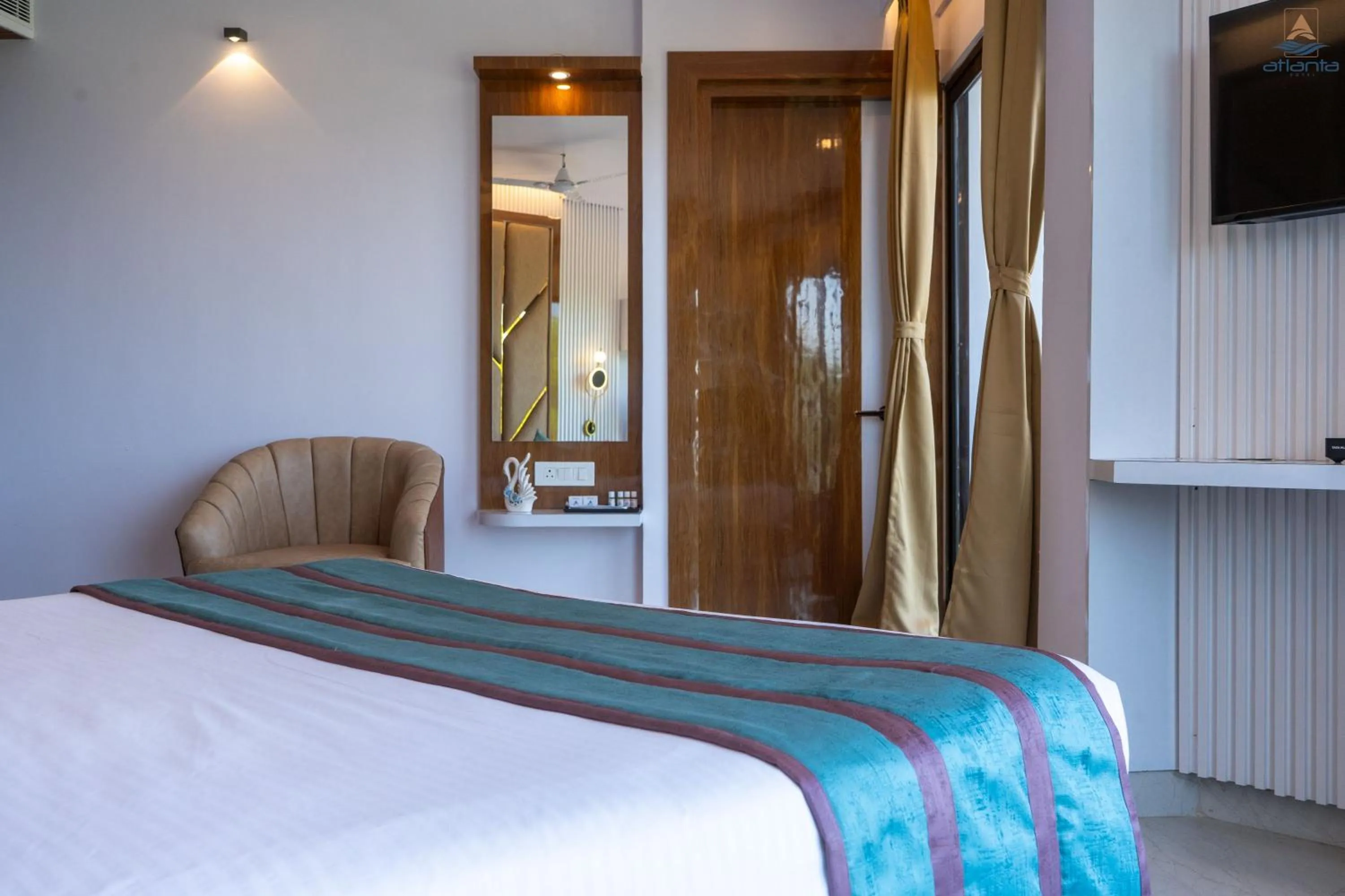 Bedroom, Bed in Hotel Atlanta - A Seaview Hotel