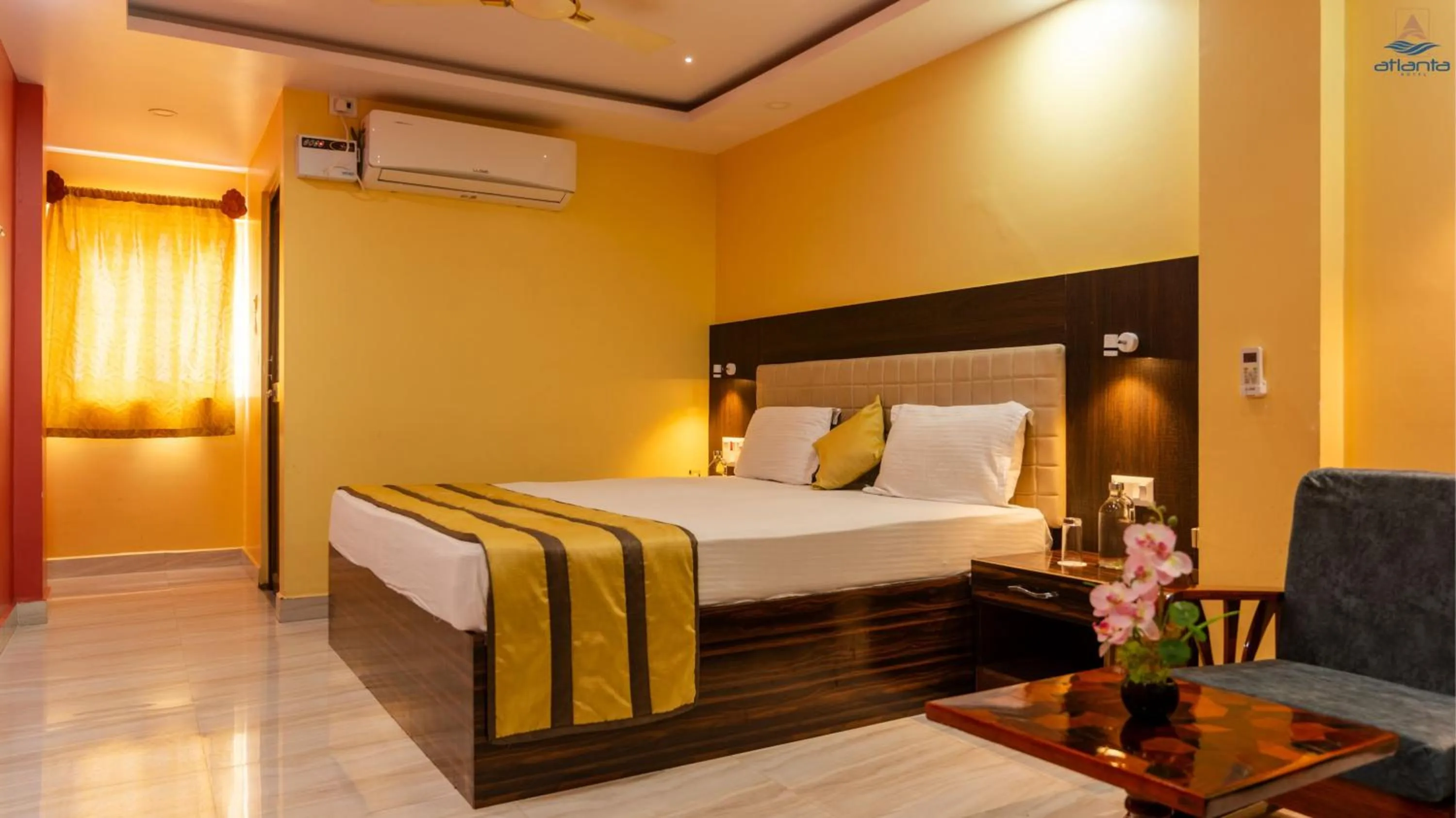 Bed in Hotel Atlanta - A Seaview Hotel