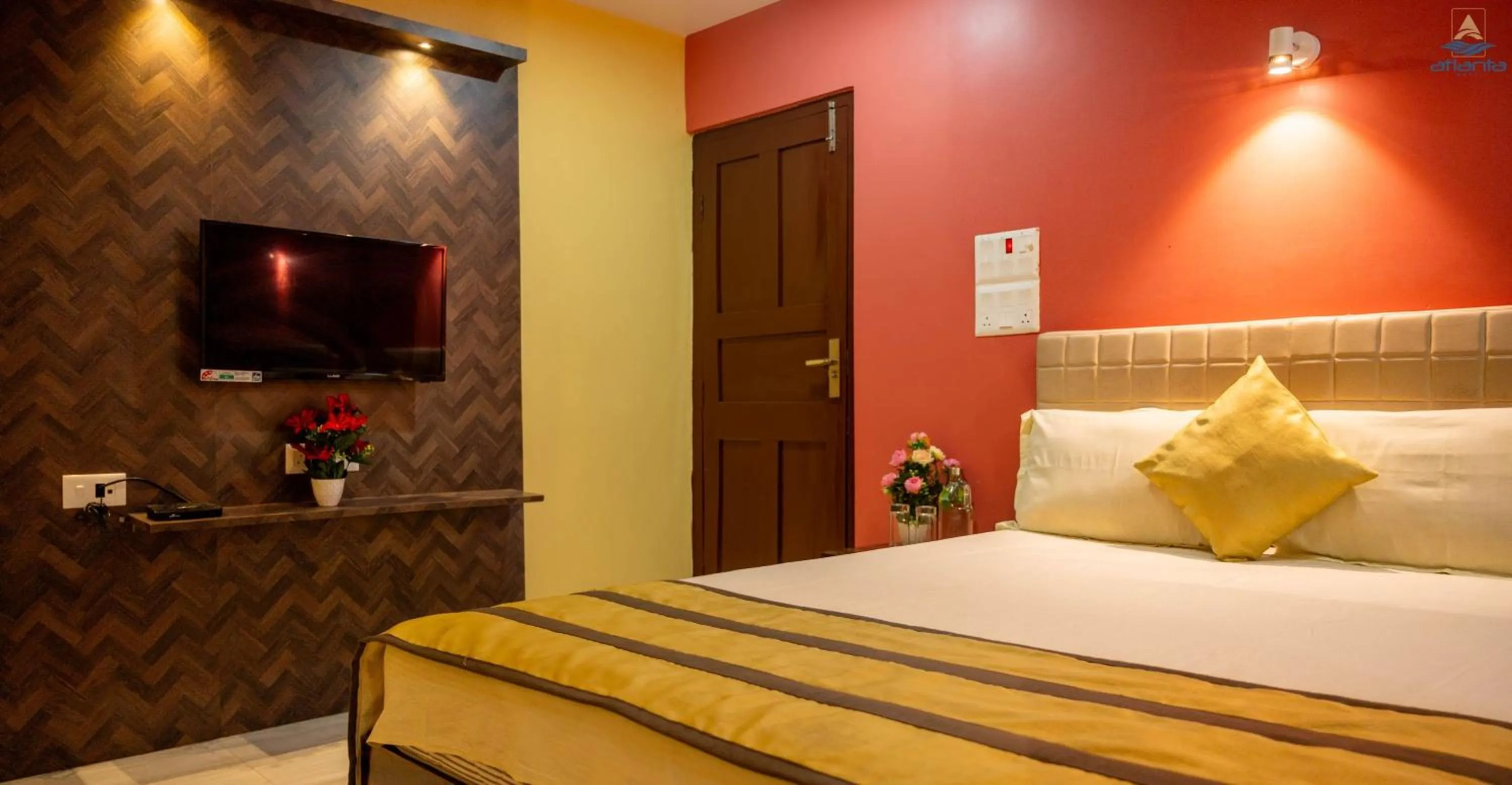 Bed in Hotel Atlanta - A Seaview Hotel