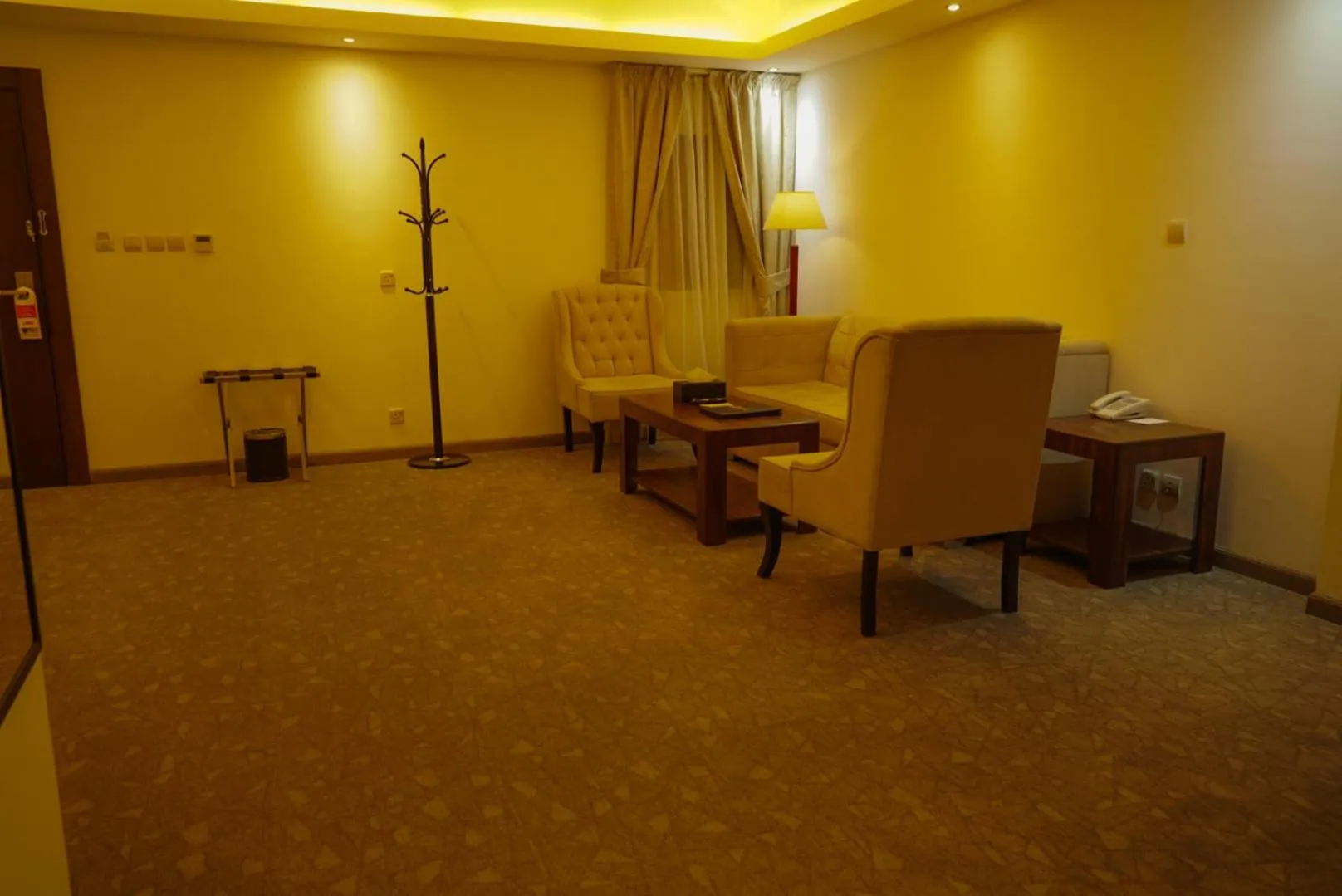 Seating area in Helat Hotel