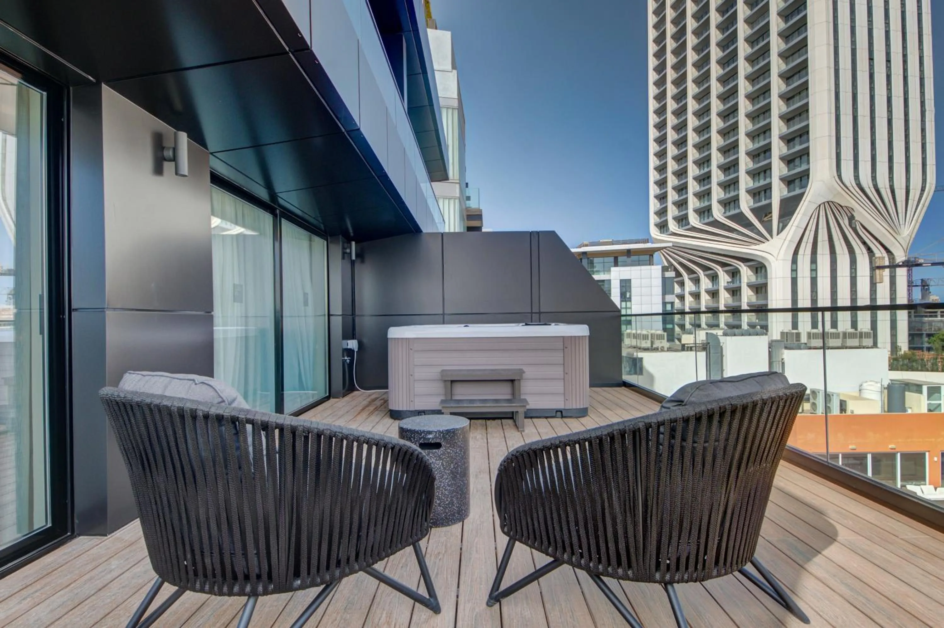 Balcony/Terrace in Noru Hotel Malta - Adults Only Hotel