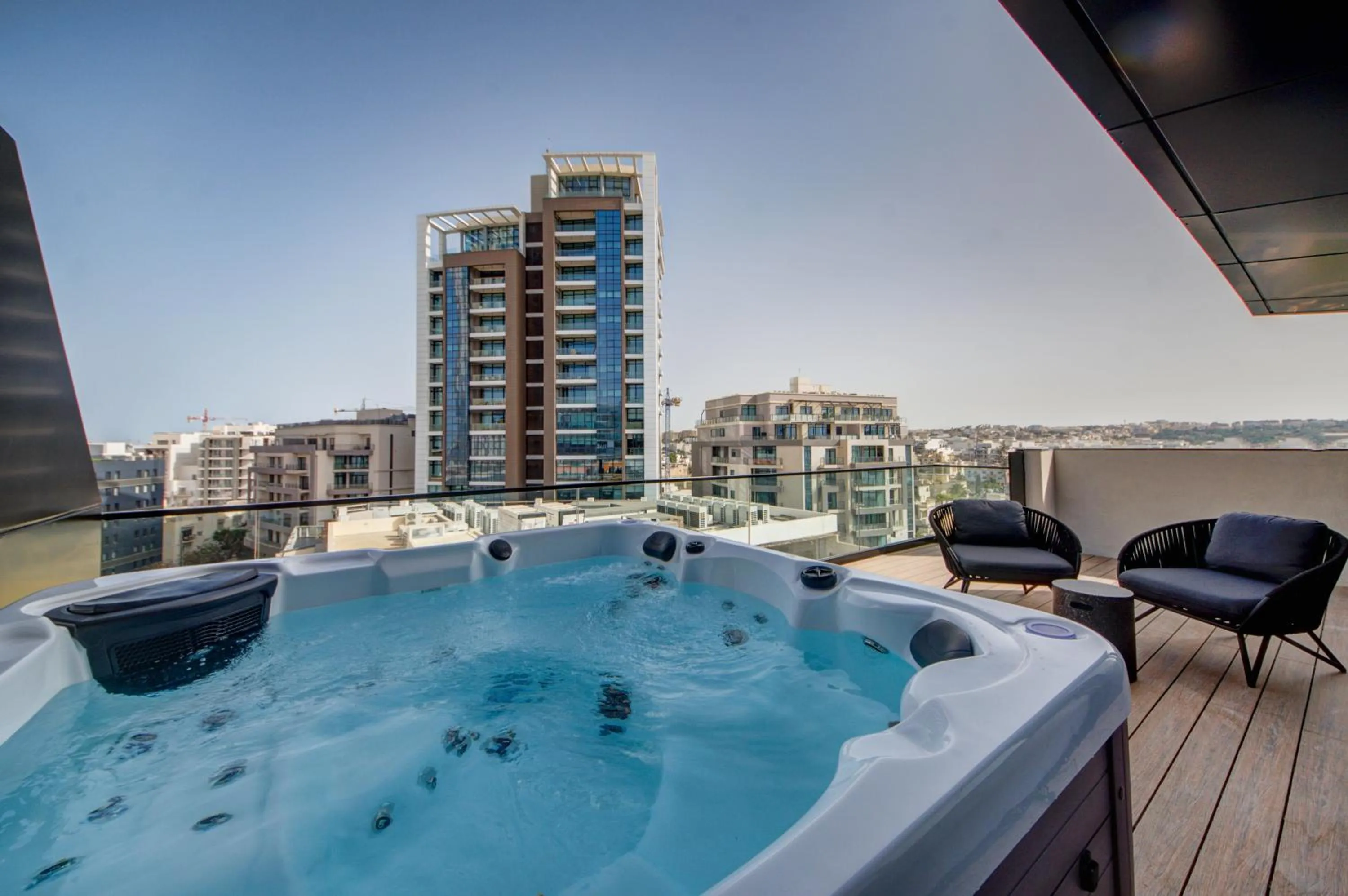 Balcony/Terrace in Noru Hotel Malta - Adults Only Hotel