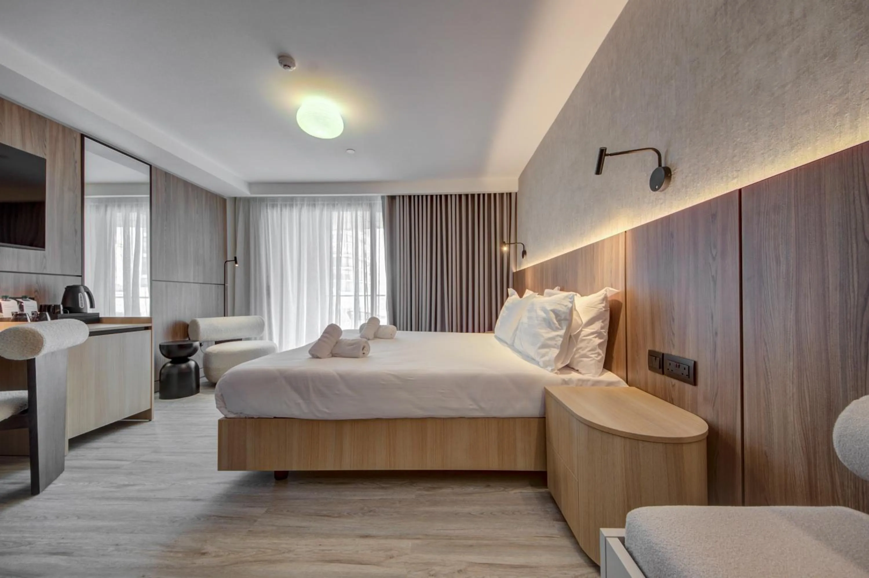 Bedroom, Bed in Noru Hotel Malta - Adults Only Hotel