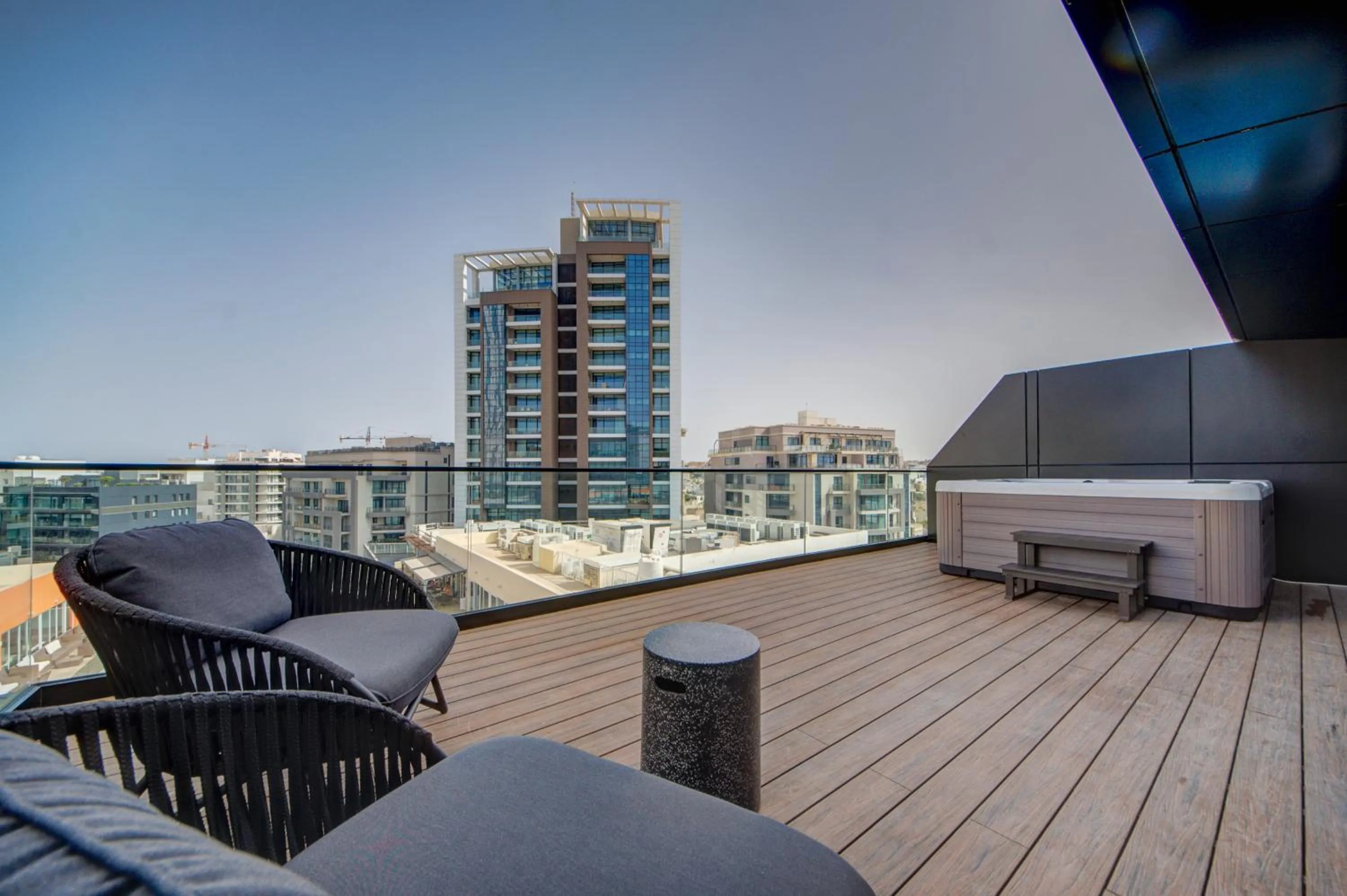 Balcony/Terrace in Noru Hotel Malta - Adults Only Hotel