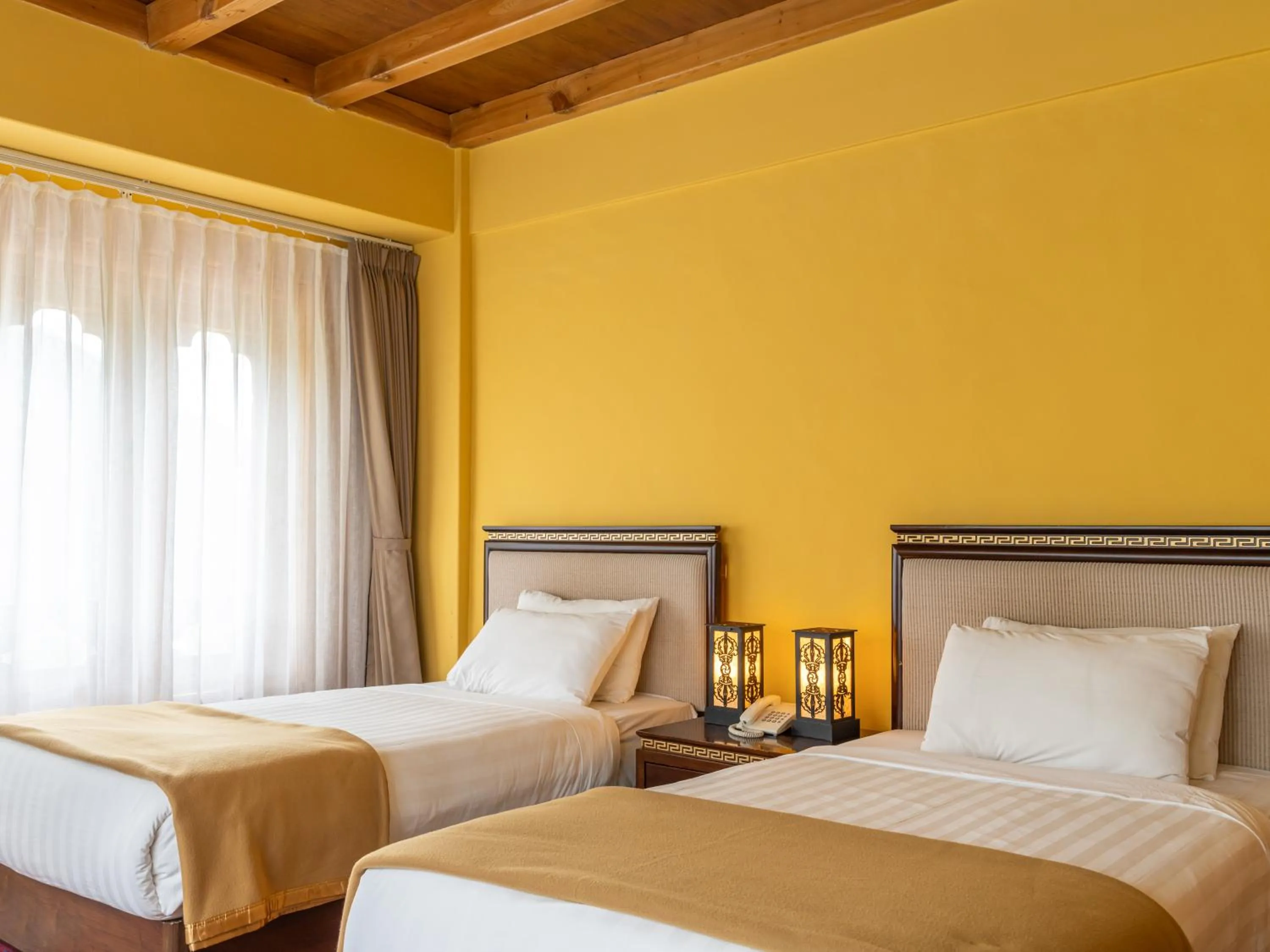 Bed in Tiger's Nest Resort - Best Resort In Paro