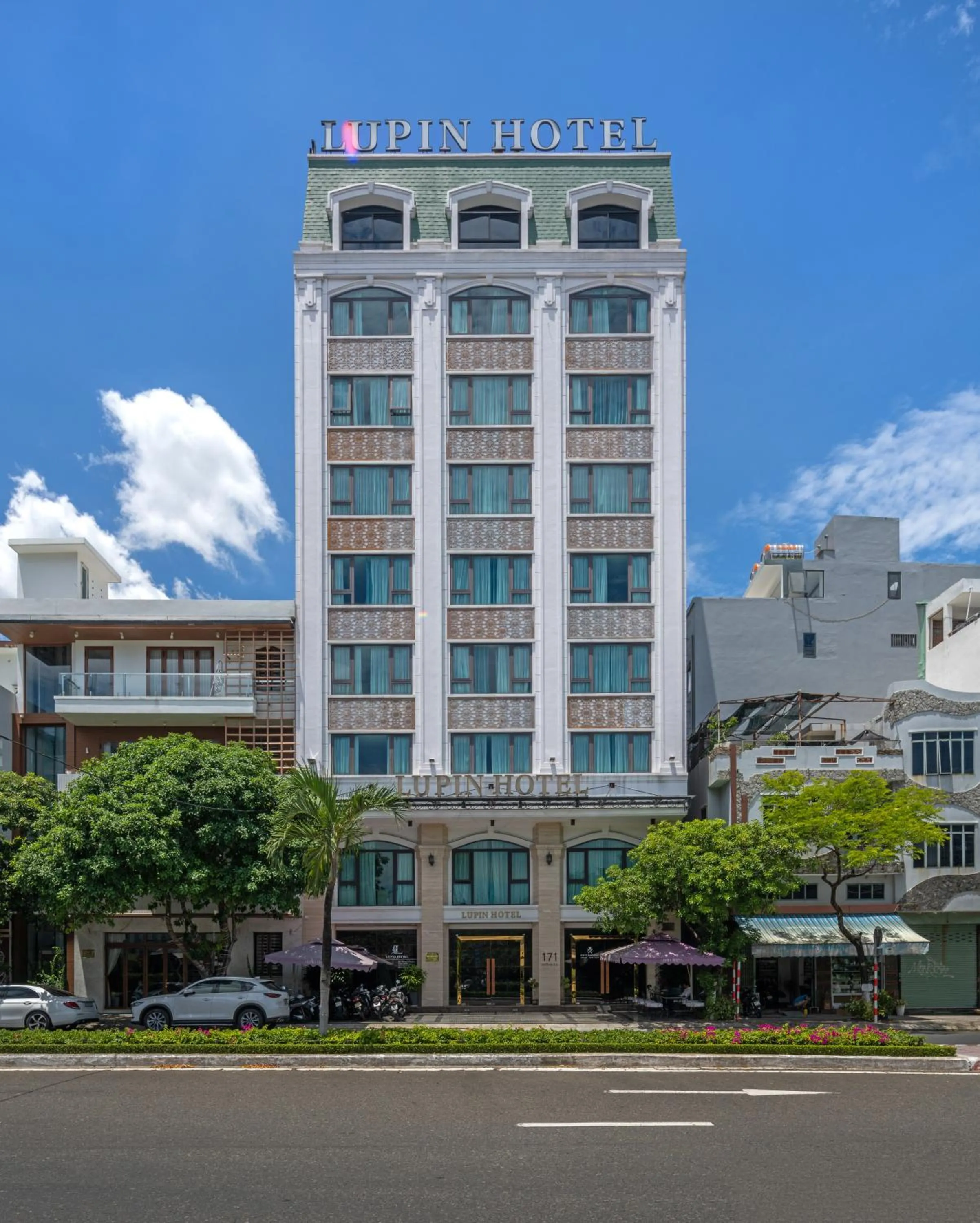 Property building in Lupin Boutique Hotel Danang