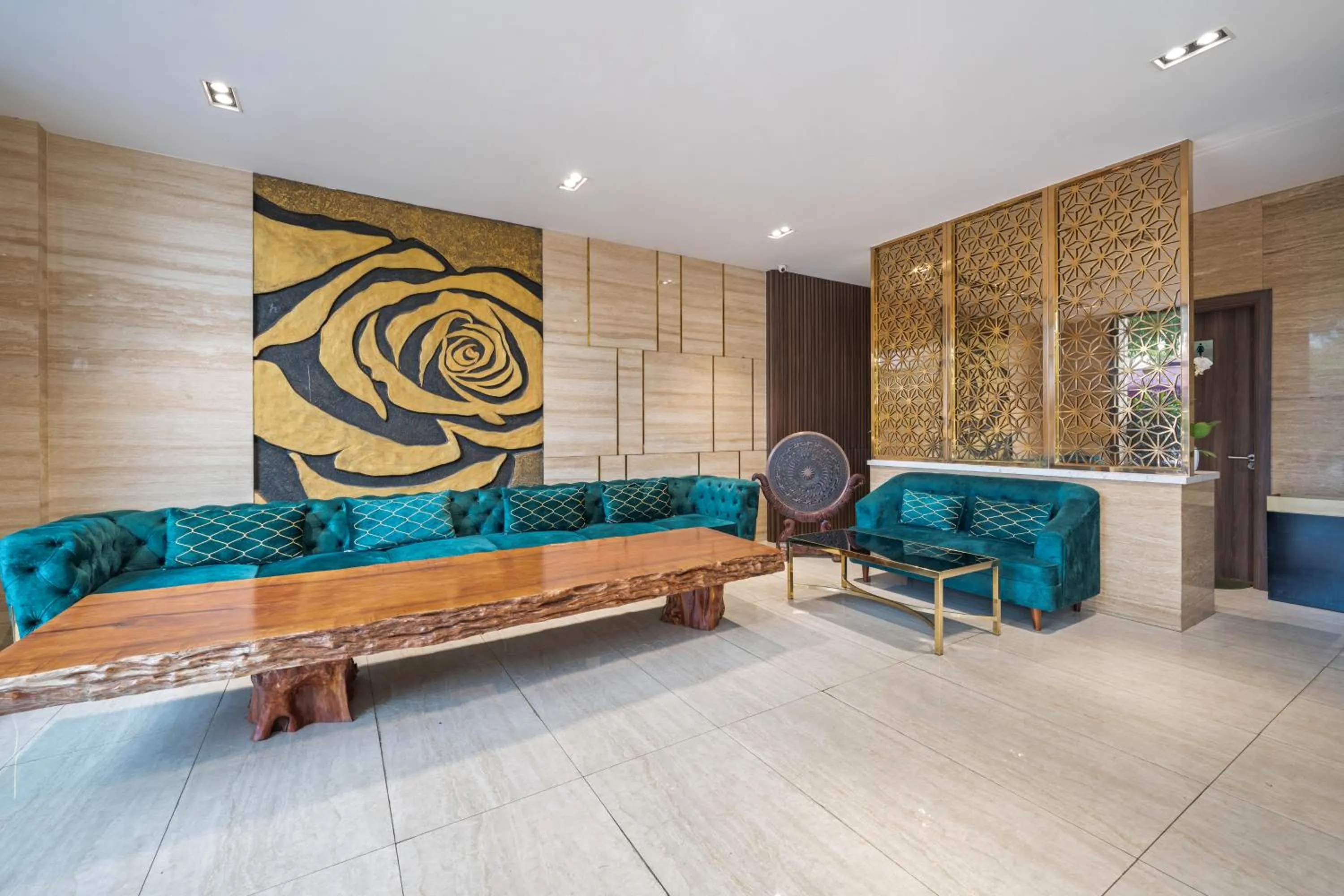 Living room in Lupin Boutique Hotel Danang