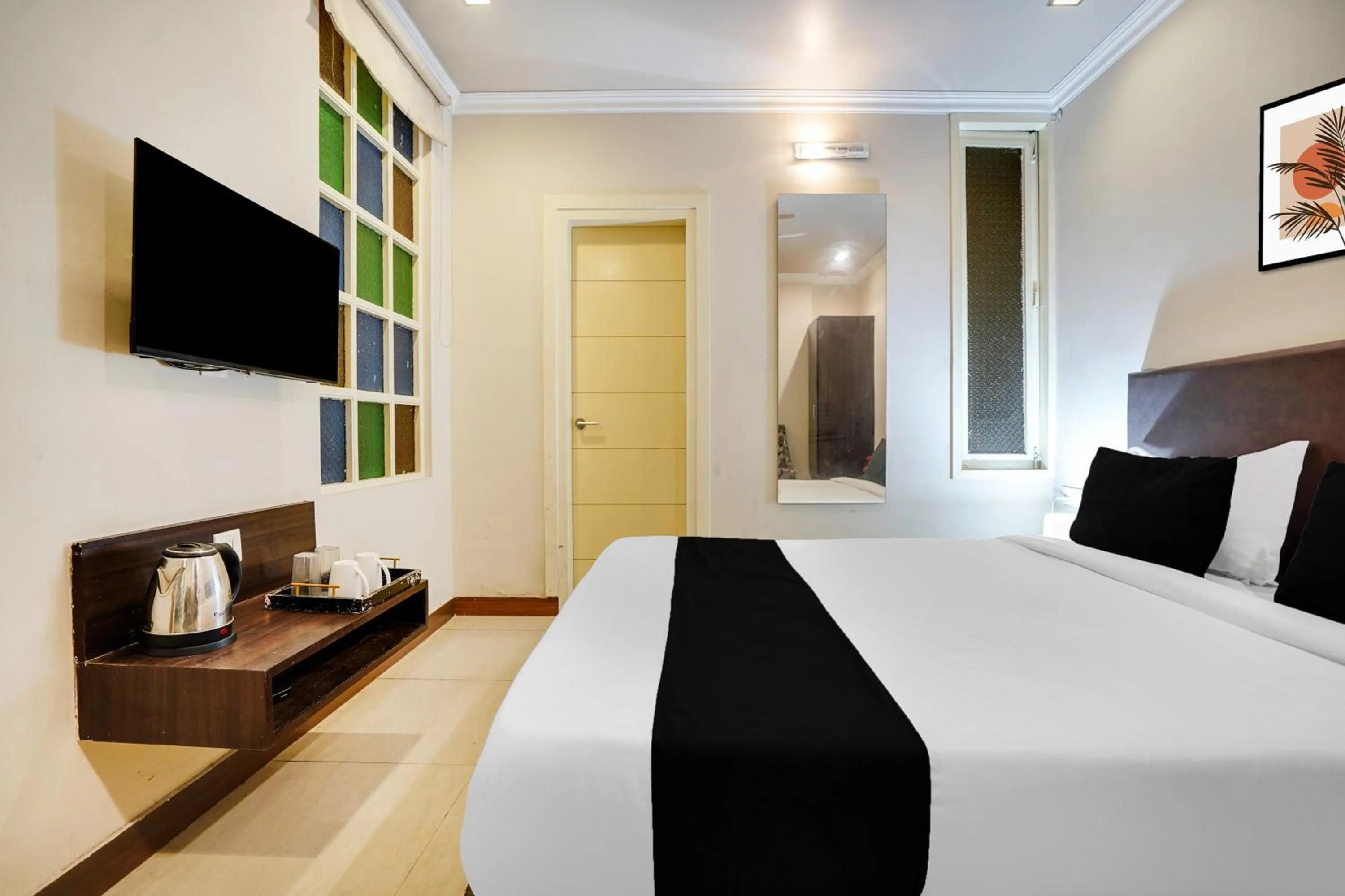 Bedroom, Bed in Super Townhouse Mansarovar Near Metro Station Formerly Dev Villas