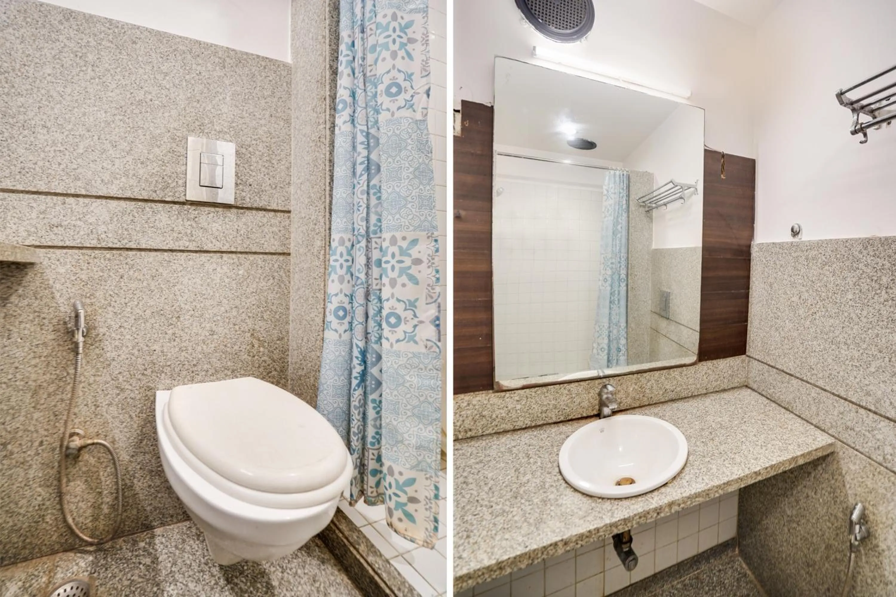 Bathroom in Super Townhouse Mansarovar Near Metro Station Formerly Dev Villas