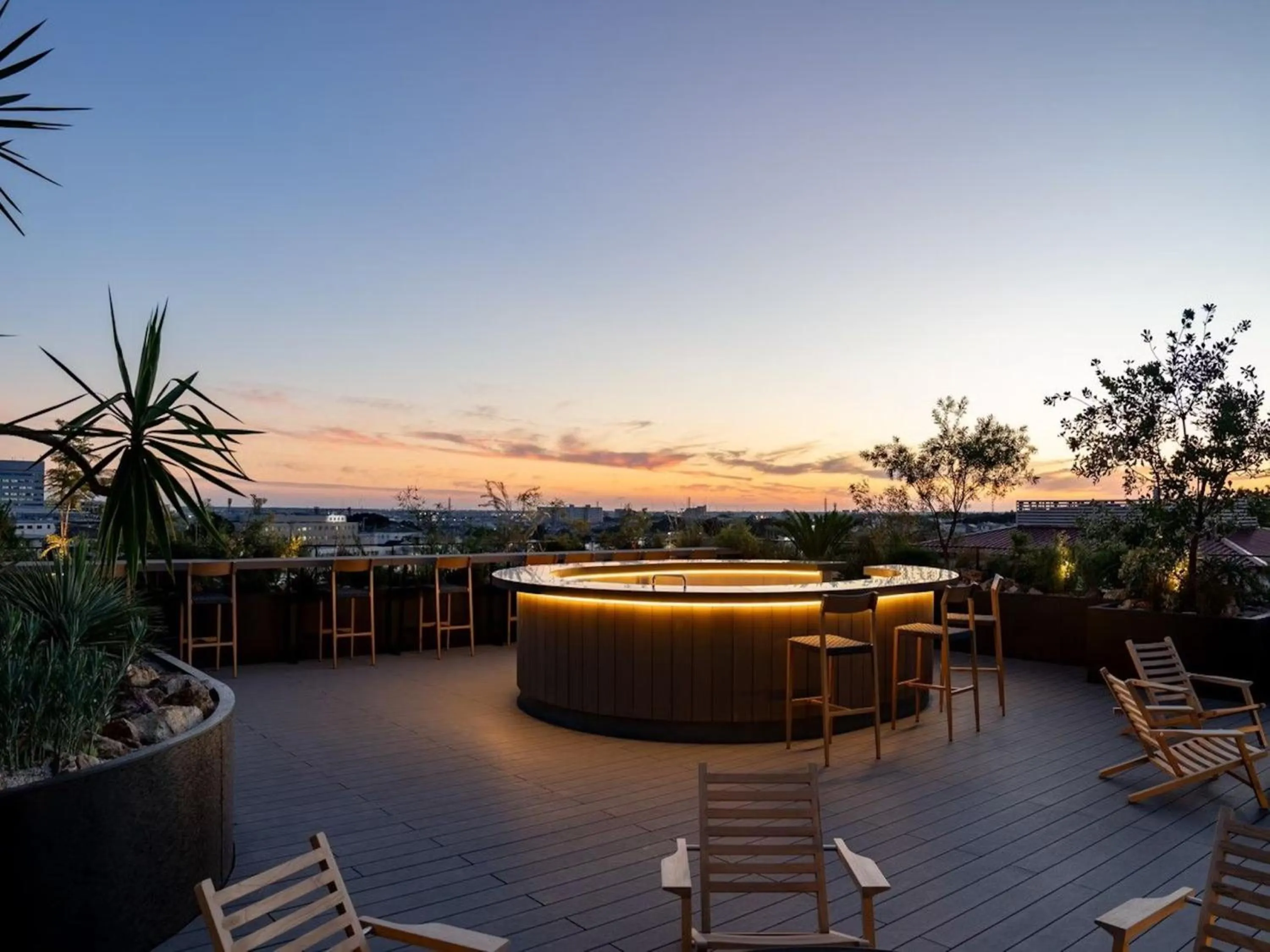 Sunset in GREENITY IWATA