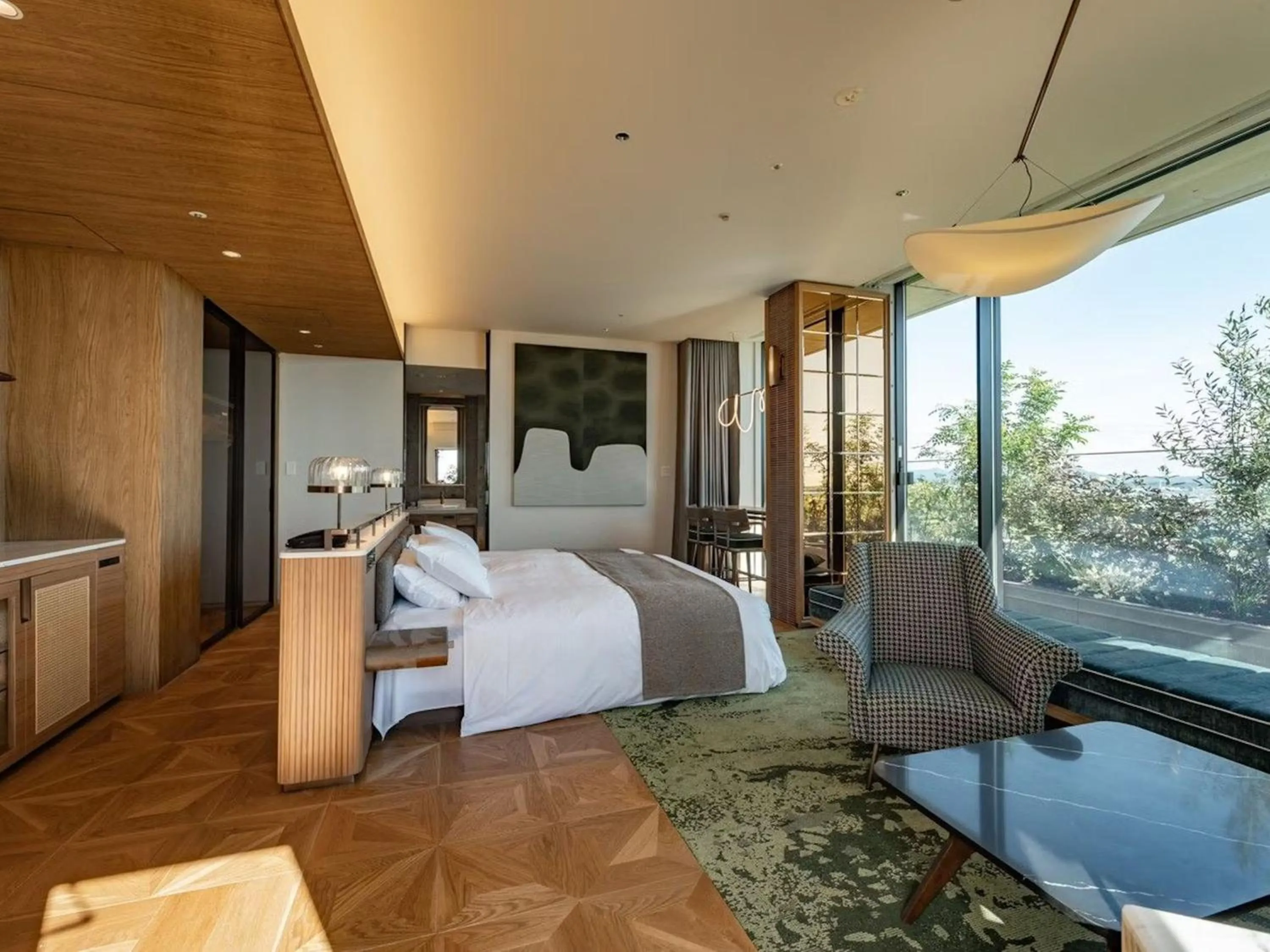 Photo of the whole room, Bed in GREENITY IWATA