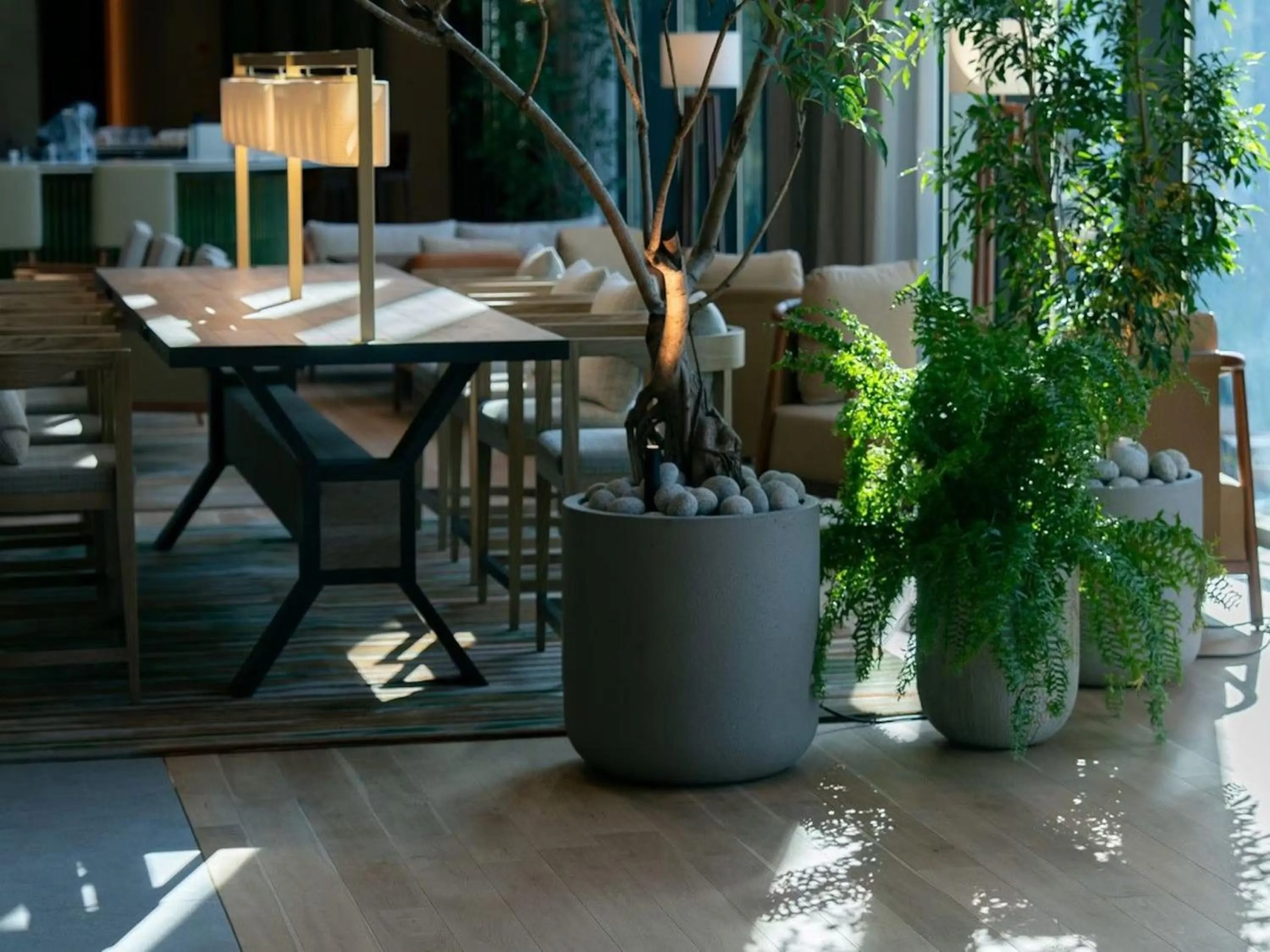 Seating area in GREENITY IWATA