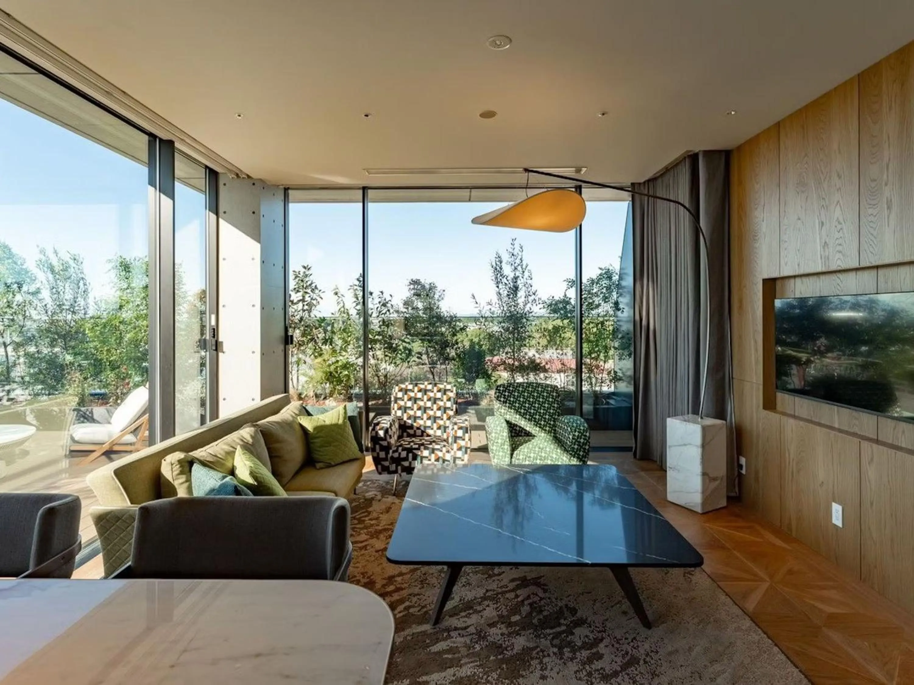 Seating area in GREENITY IWATA