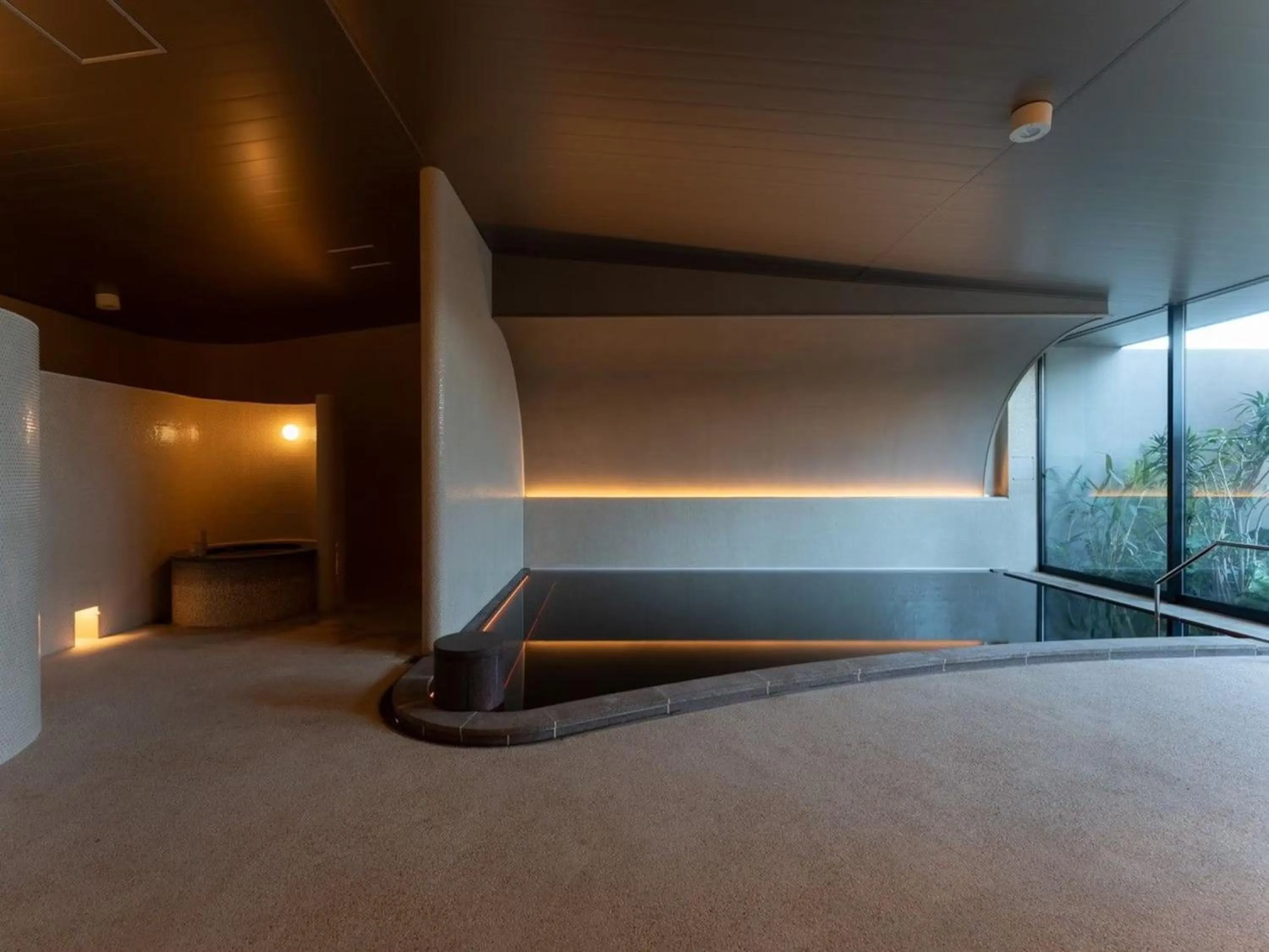 Hot Spring Bath in GREENITY IWATA