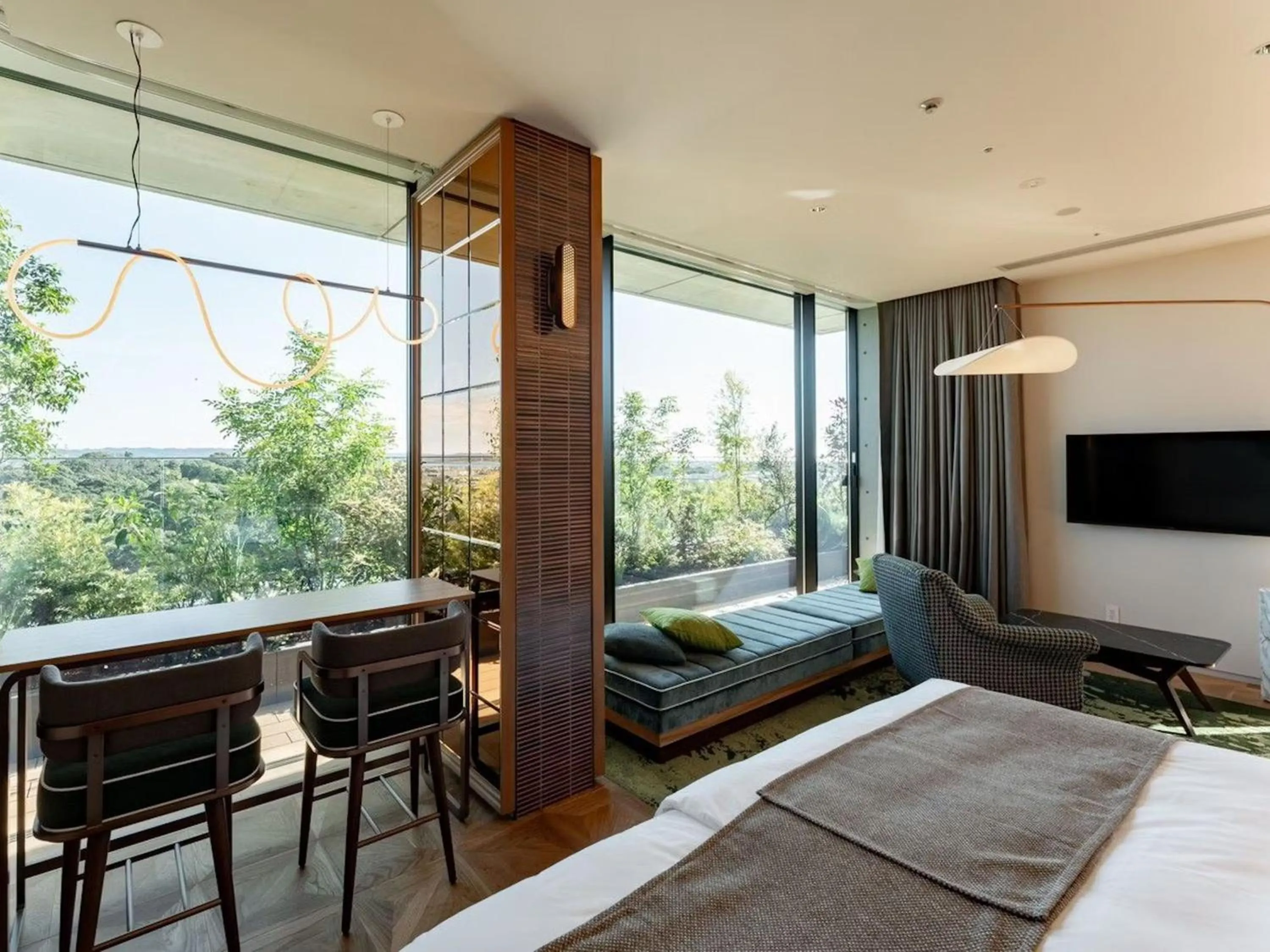 Photo of the whole room, Bed in GREENITY IWATA