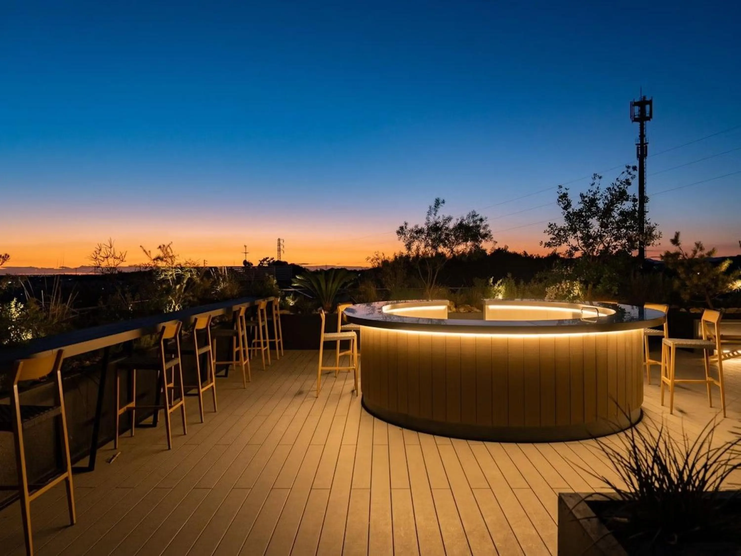 Sunset in GREENITY IWATA