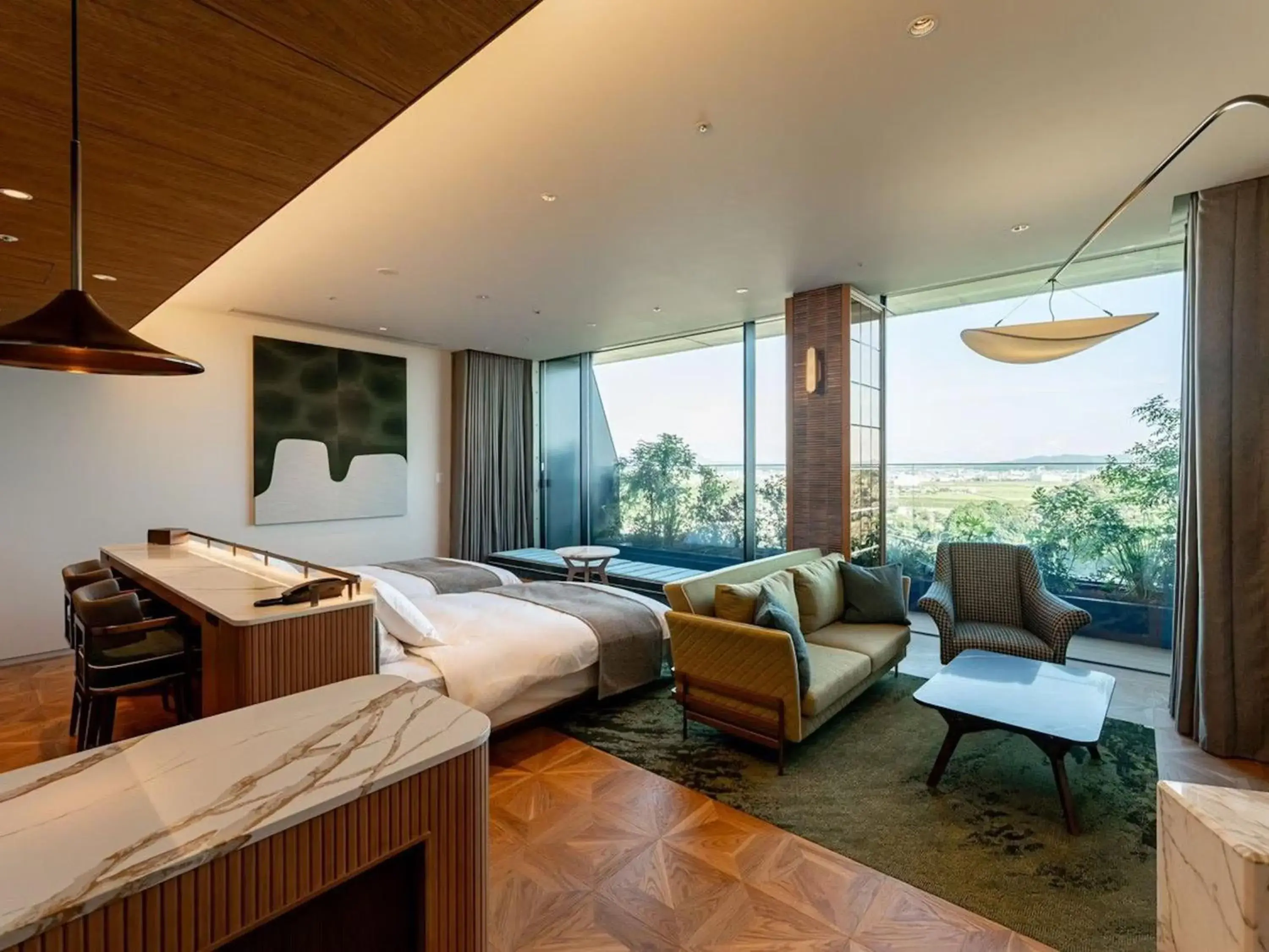 Retreat Suite Twin Room in GREENITY IWATA Retreat Suite Twin Room in GREENITY IWATA