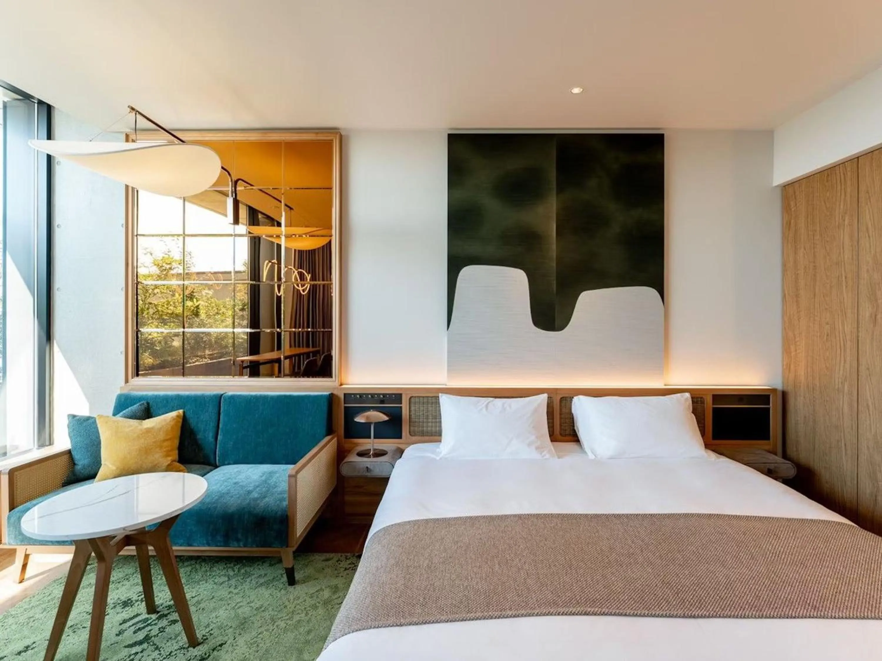 Photo of the whole room, Bed in GREENITY IWATA