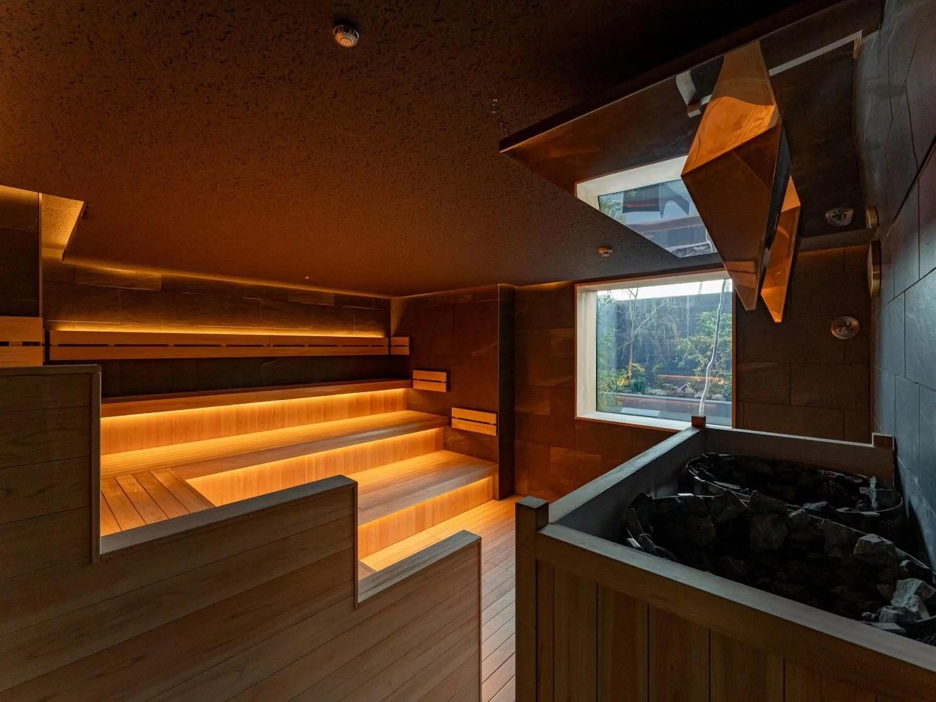 Hot Spring Bath in GREENITY IWATA