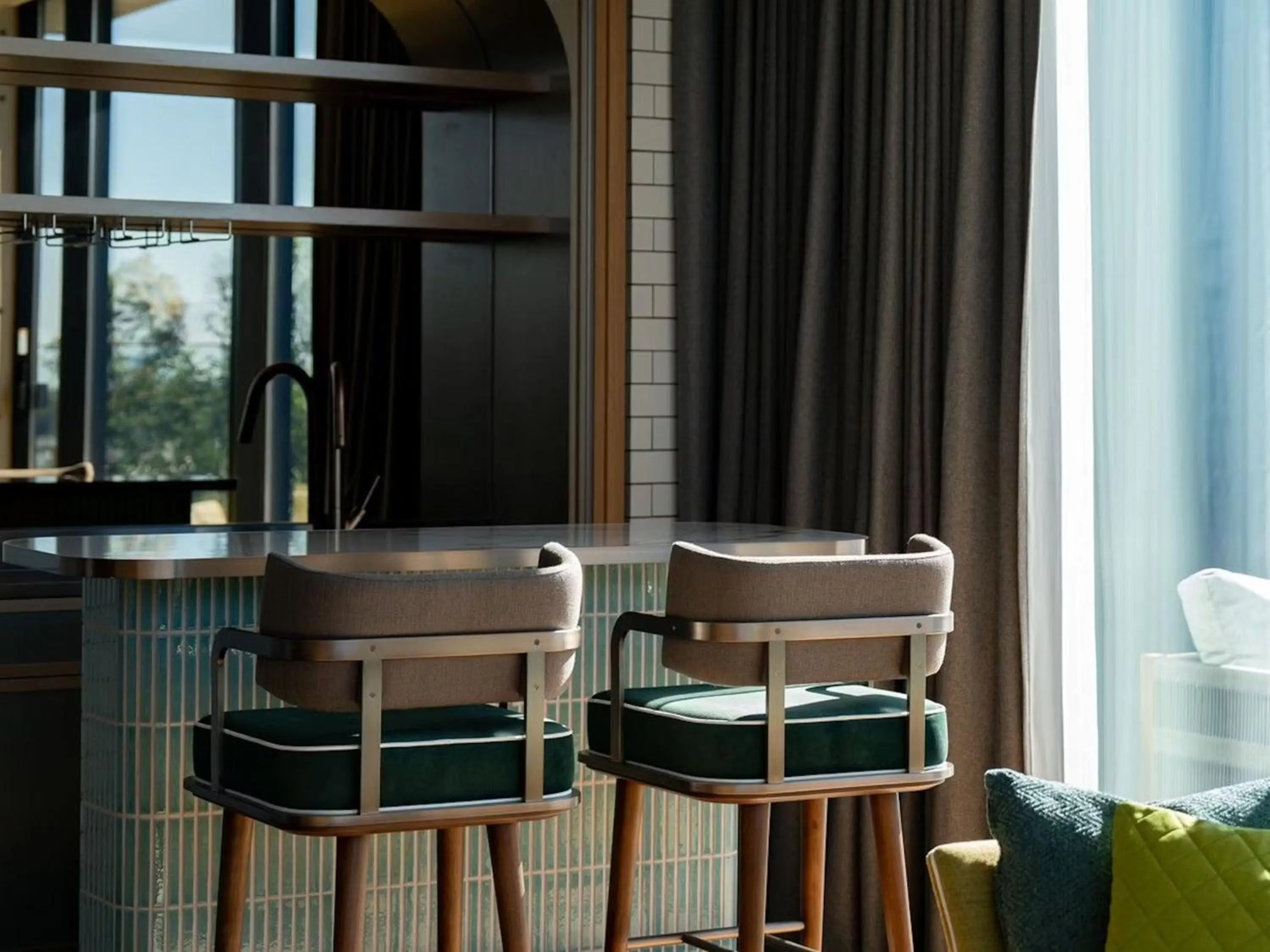 Seating area in GREENITY IWATA